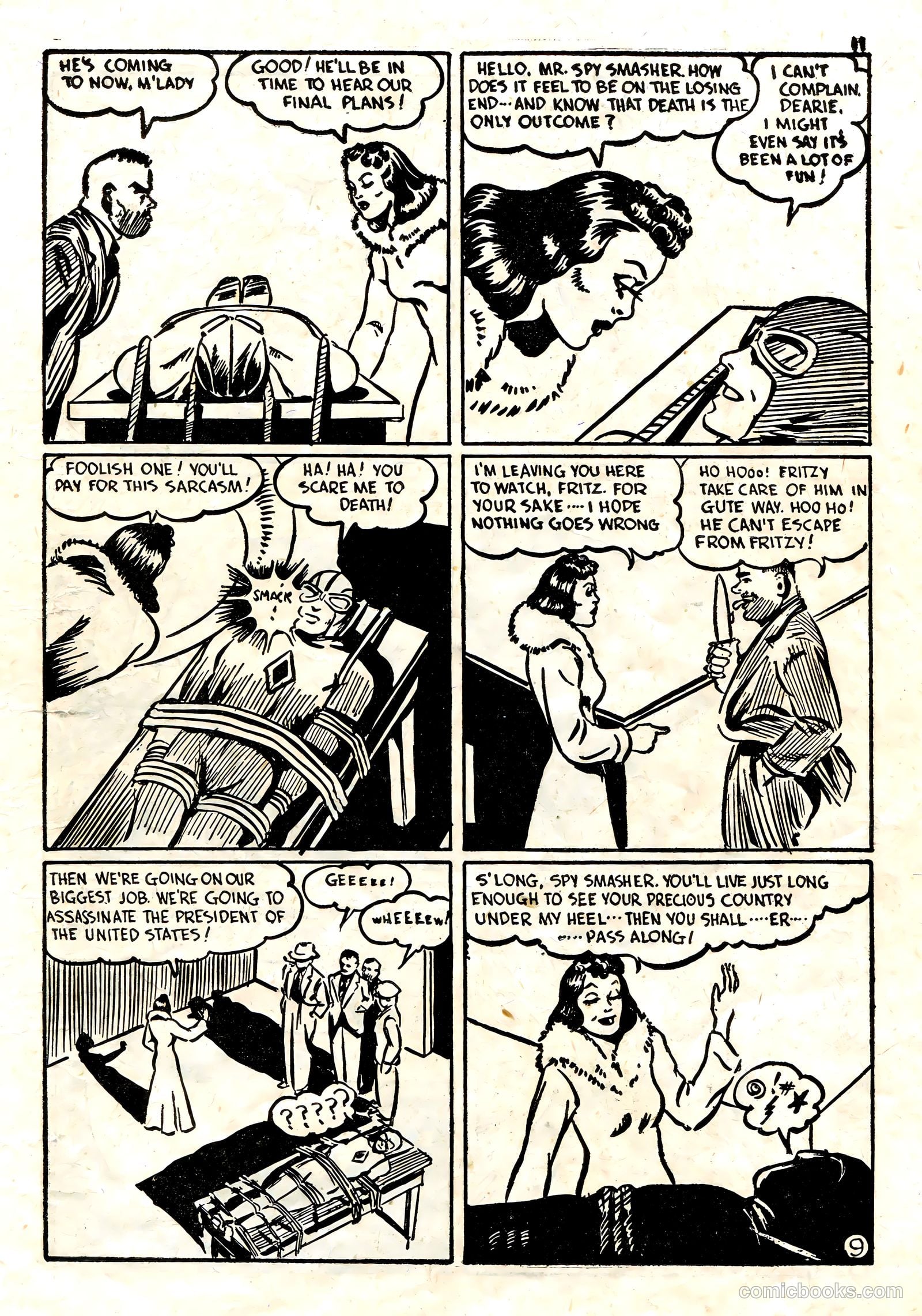 Spy Smasher Comics #1 — page 10 of 58