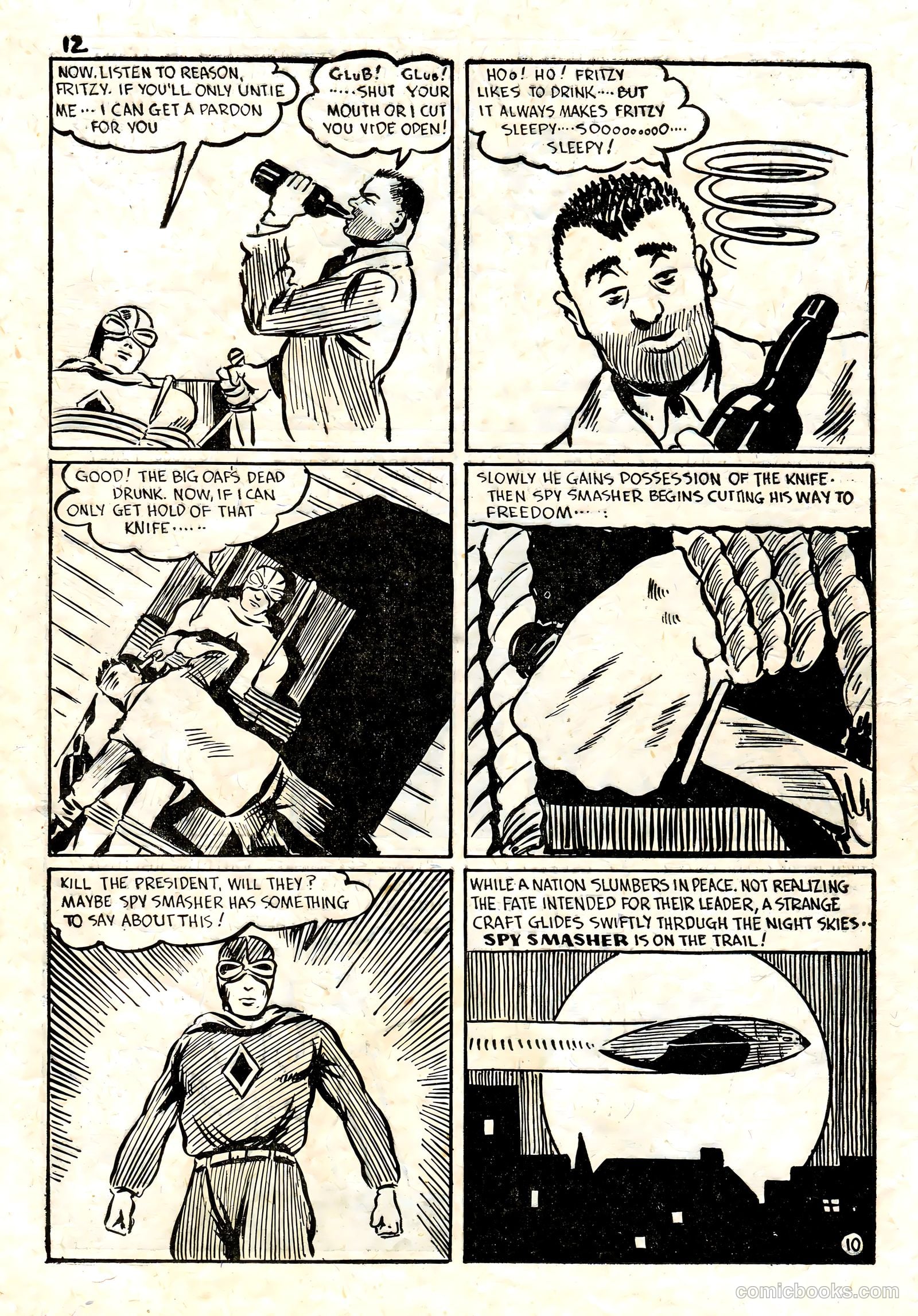 Spy Smasher Comics #1 — page 11 of 58