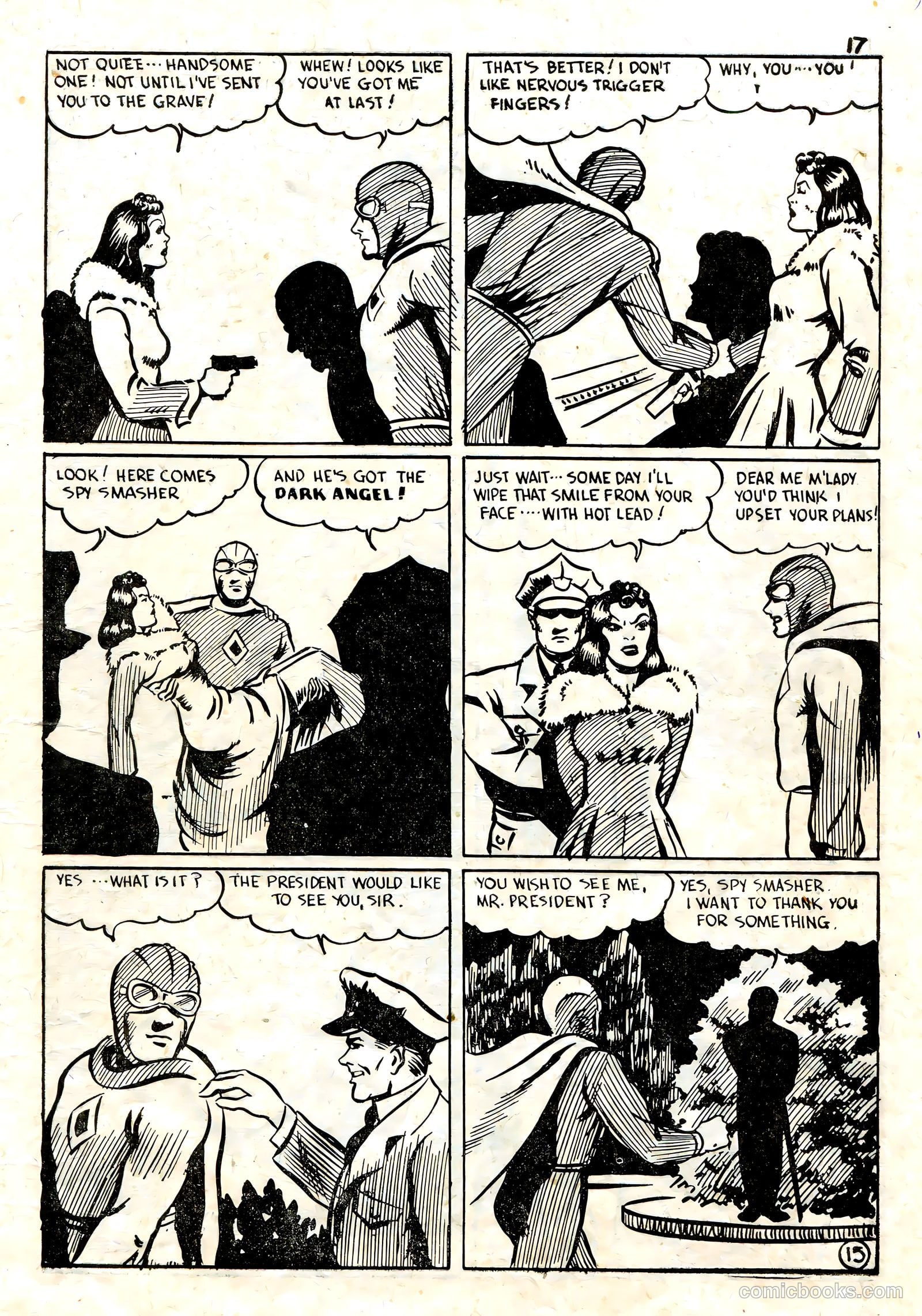 Spy Smasher Comics #1 — page 16 of 58