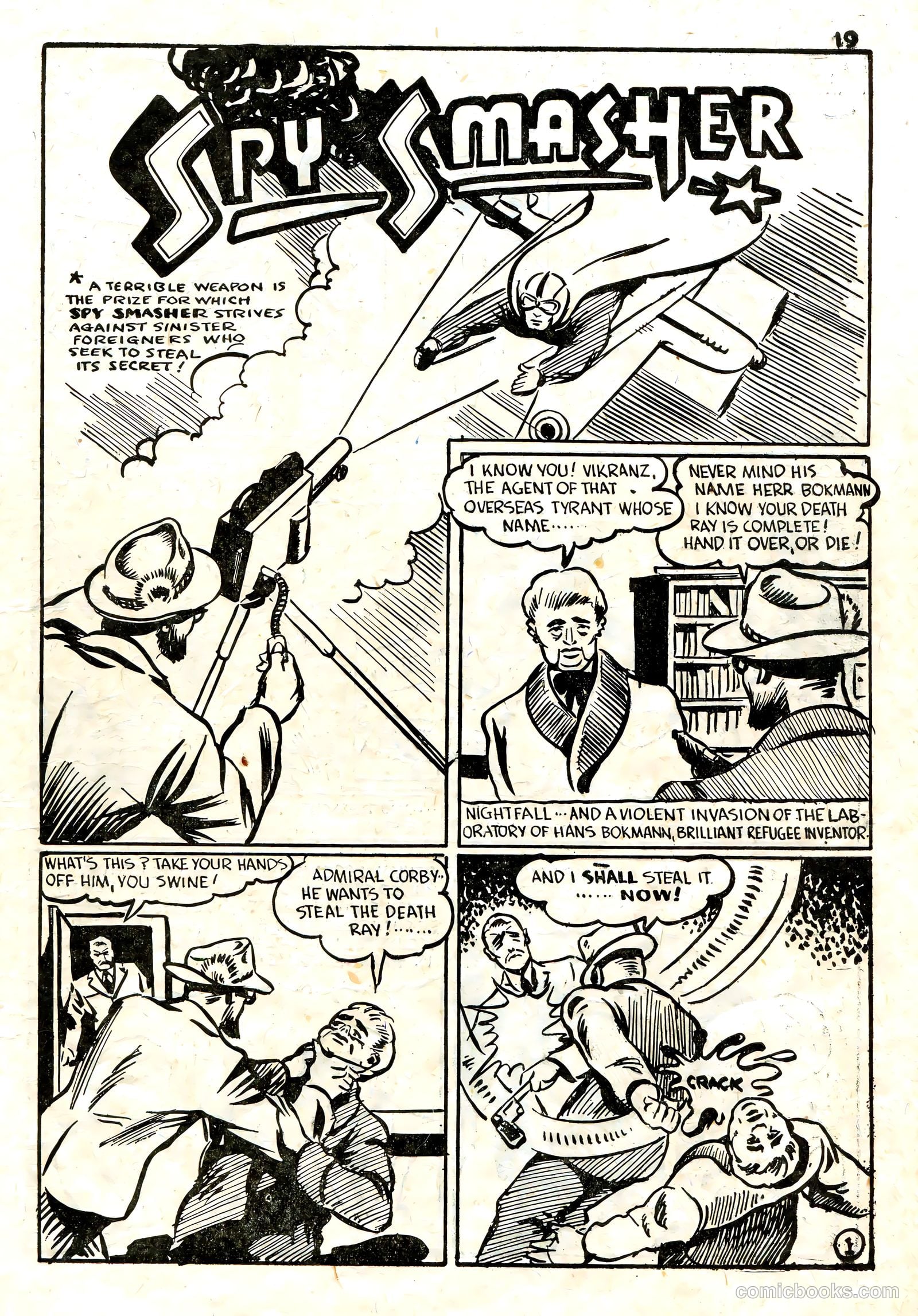 Spy Smasher Comics #1 — page 18 of 58