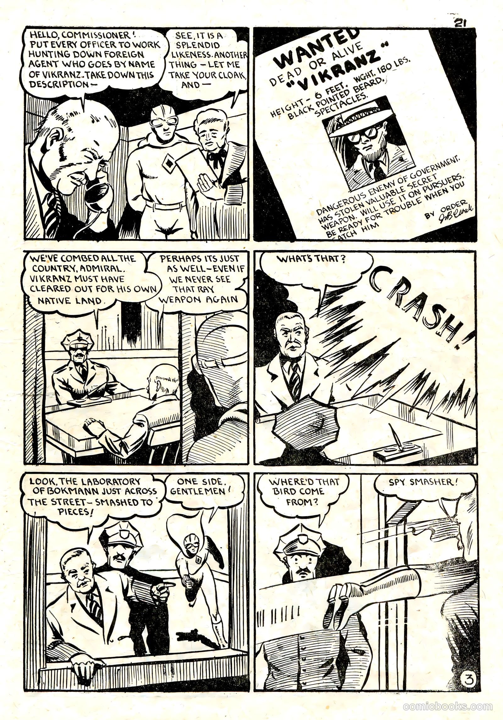 Spy Smasher Comics #1 — page 20 of 58
