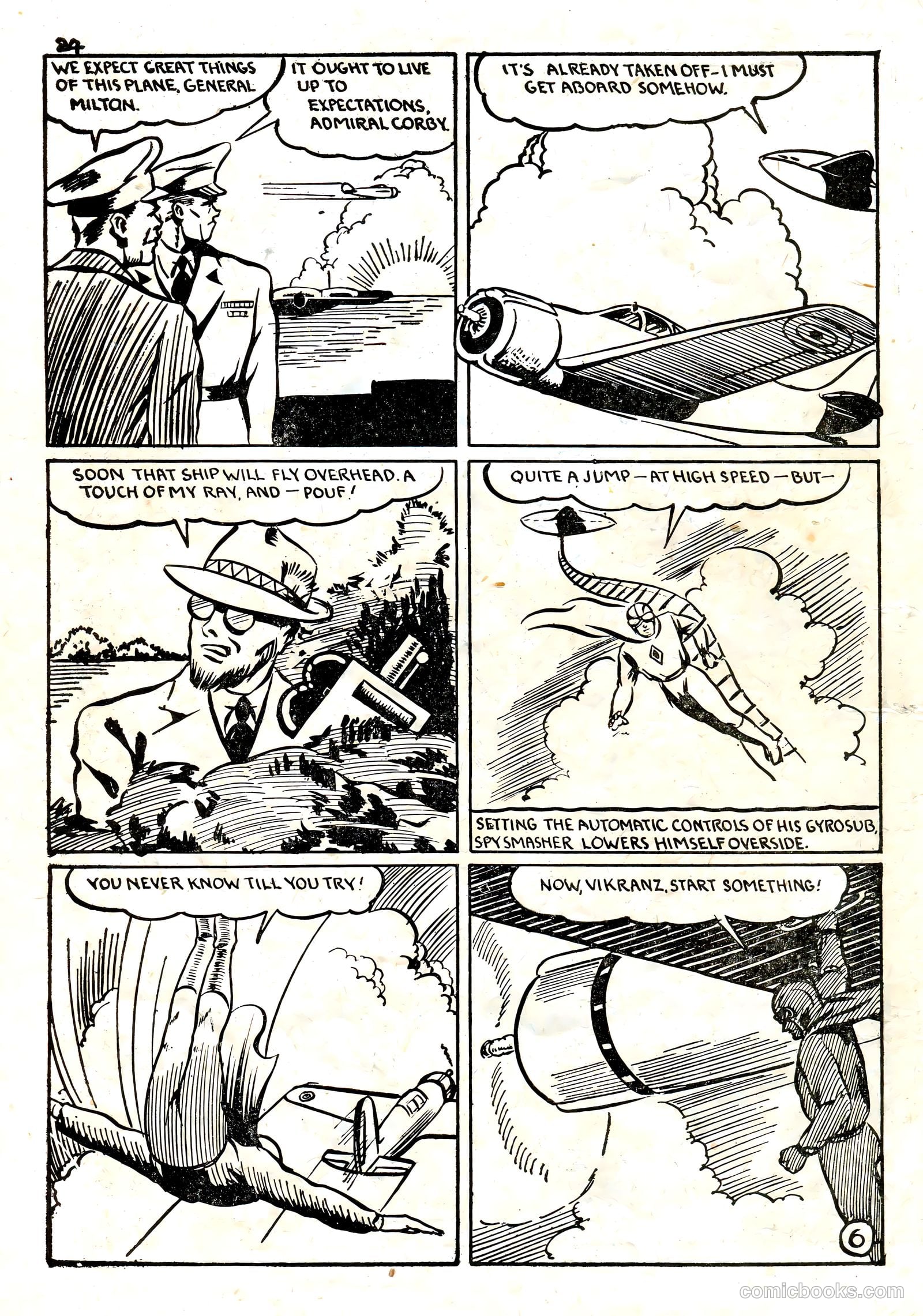 Spy Smasher Comics #1 — page 23 of 58