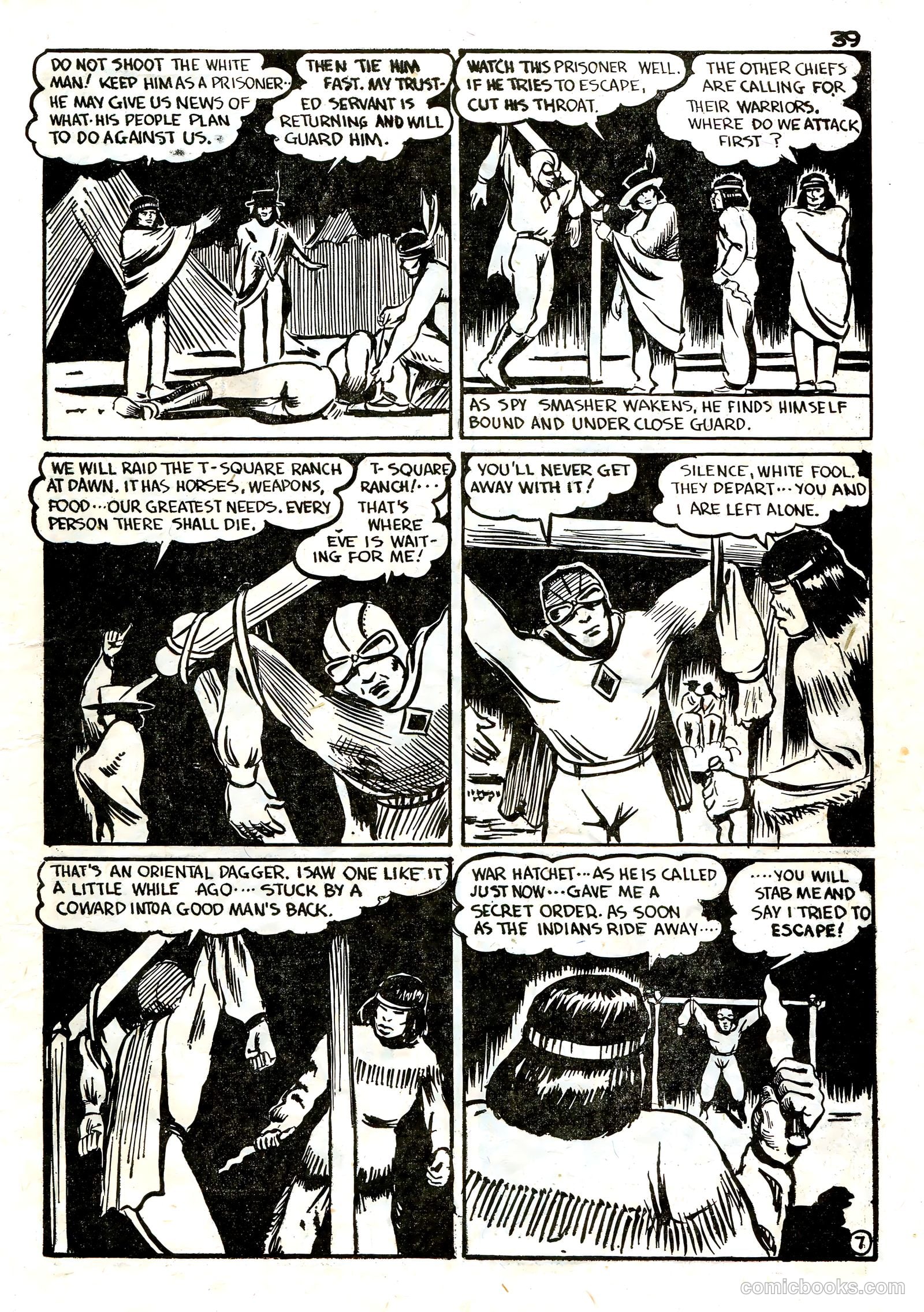 Spy Smasher Comics #1 — page 34 of 58