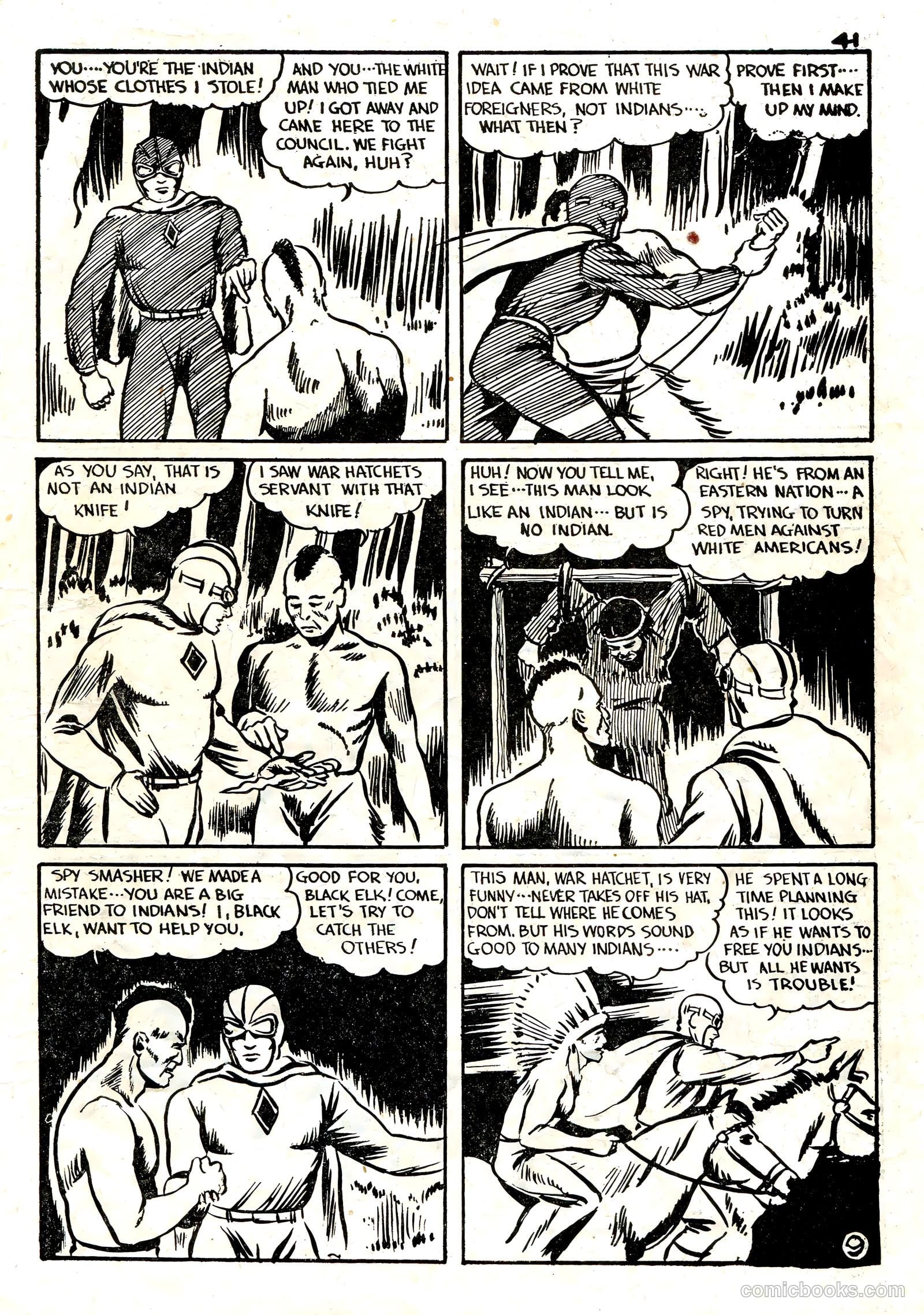 Spy Smasher Comics #1 — page 36 of 58