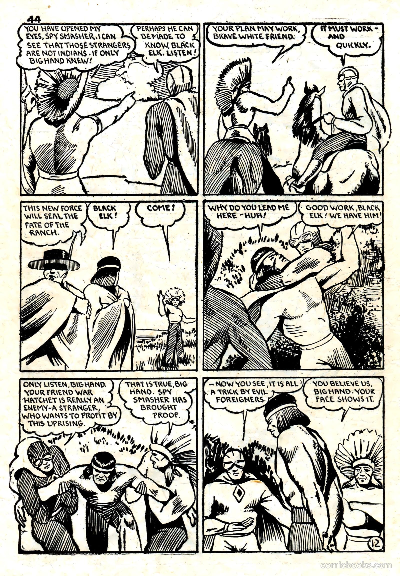 Spy Smasher Comics #1 — page 39 of 58