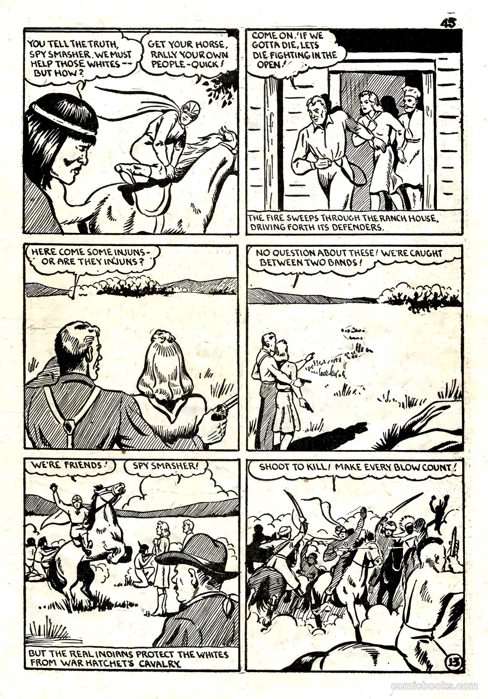 Spy Smasher Comics #1 — page 40 of 58