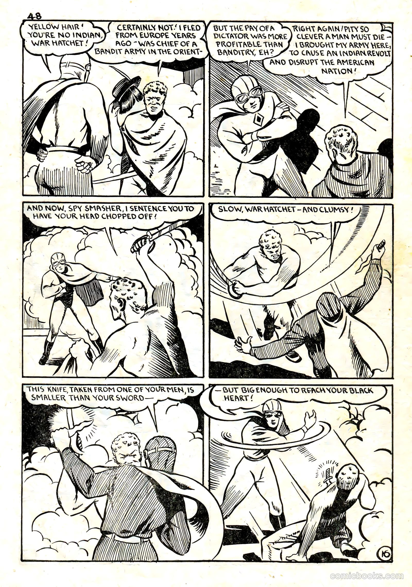 Spy Smasher Comics #1 — page 43 of 58