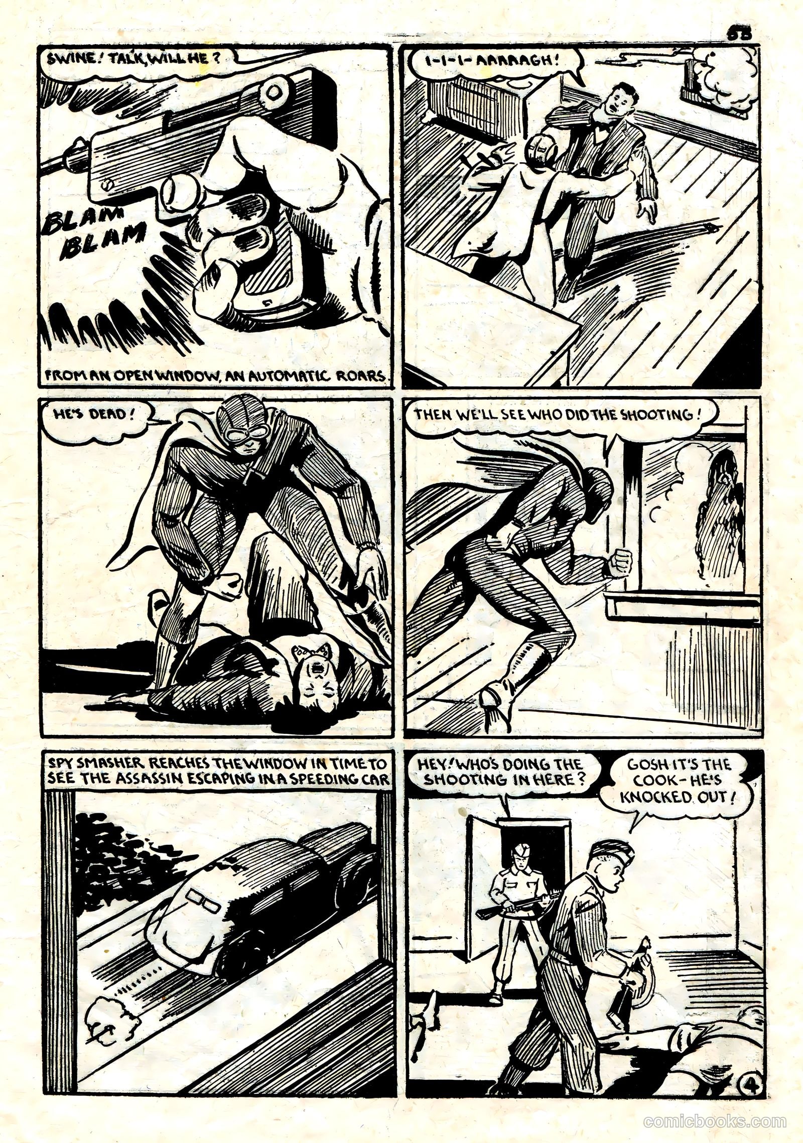 Spy Smasher Comics #1 — page 48 of 58