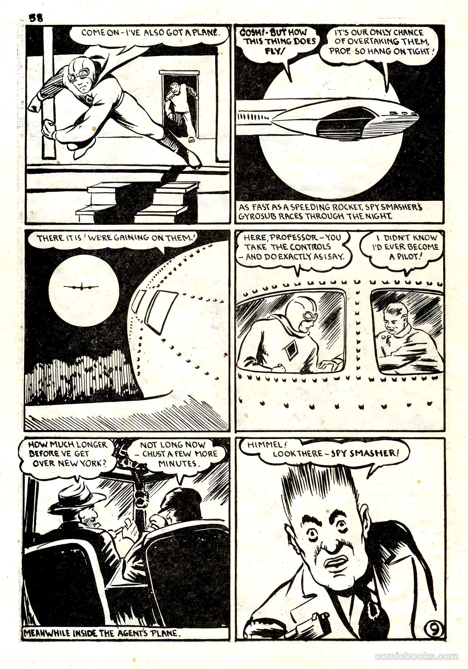 Spy Smasher Comics #1 — page 53 of 58