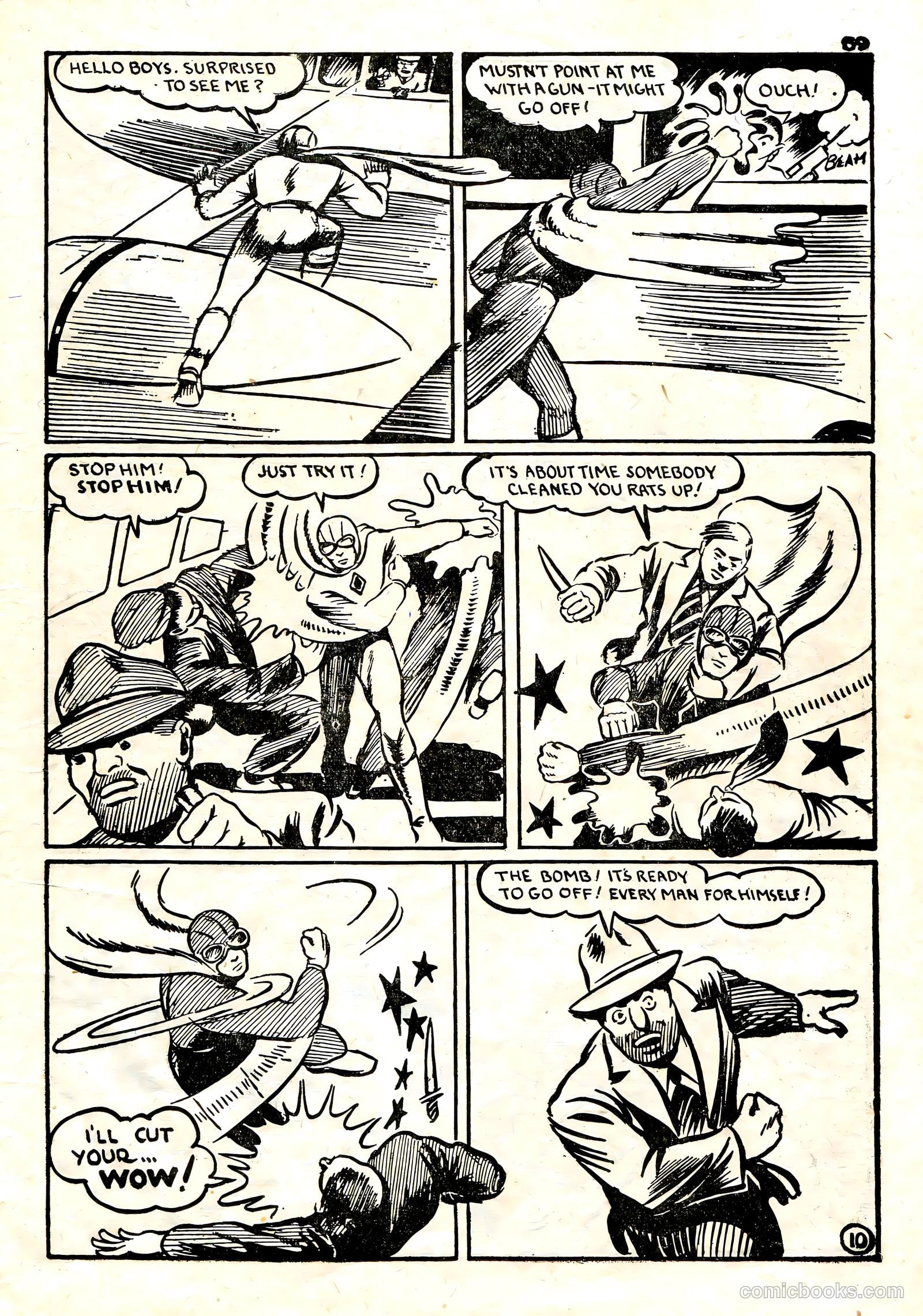 Spy Smasher Comics #1 — page 54 of 58