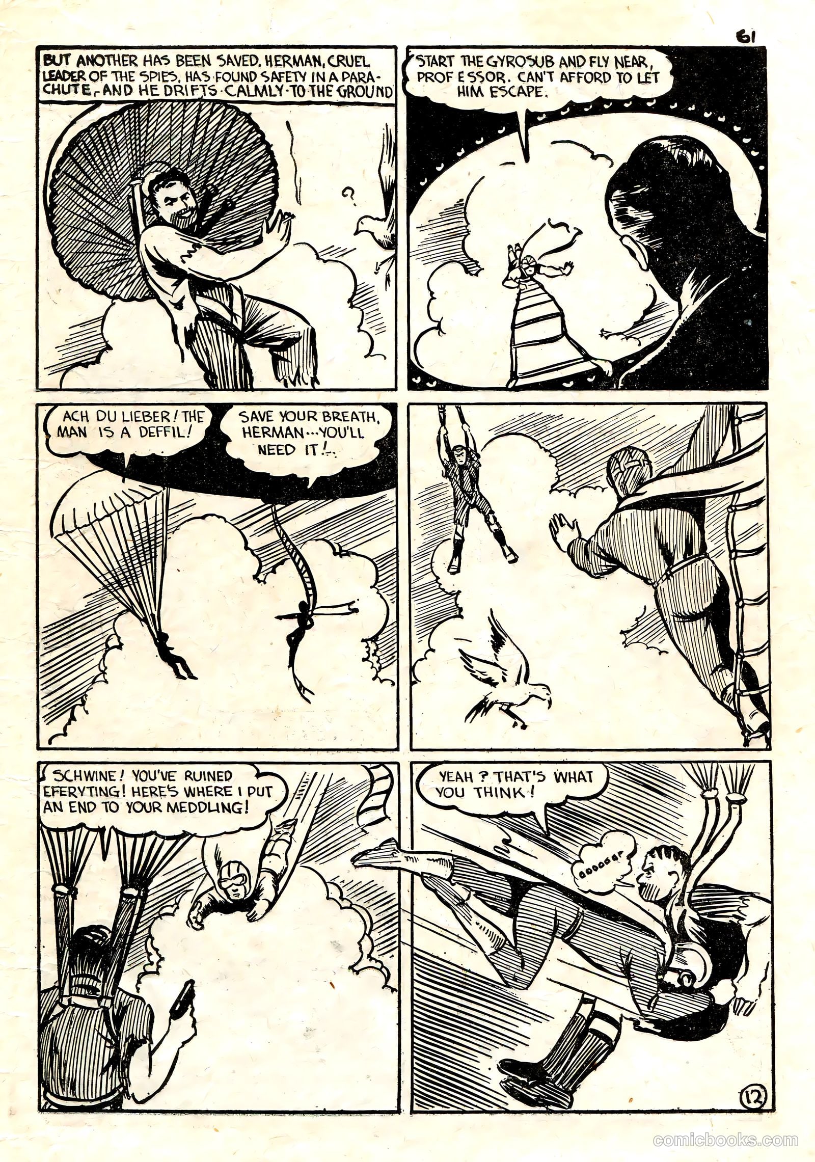 Spy Smasher Comics #1 — page 56 of 58