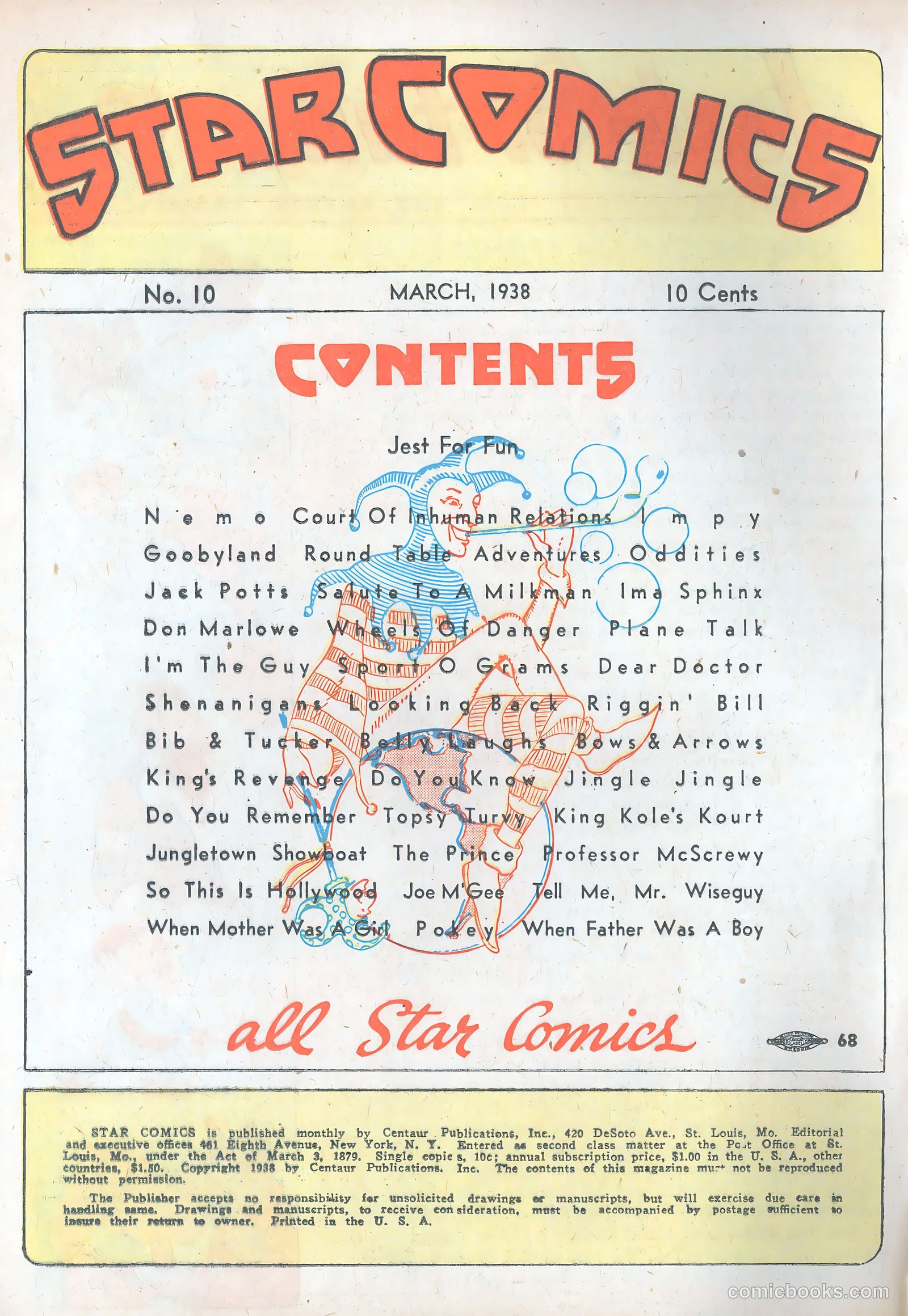 Star Comics #10 — page 3 of 63