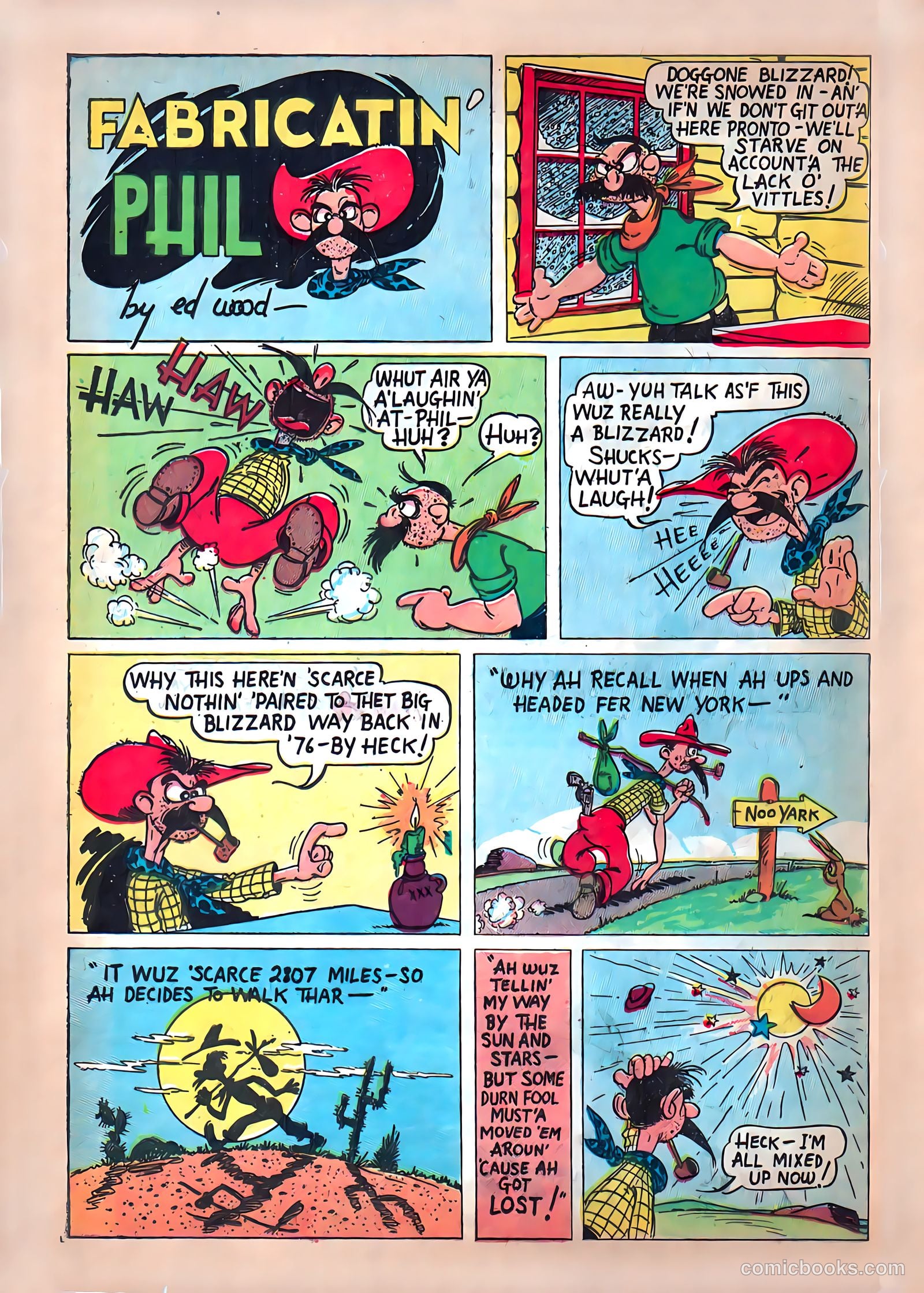 Star Ranger Funnies #1 — page 8 of 51