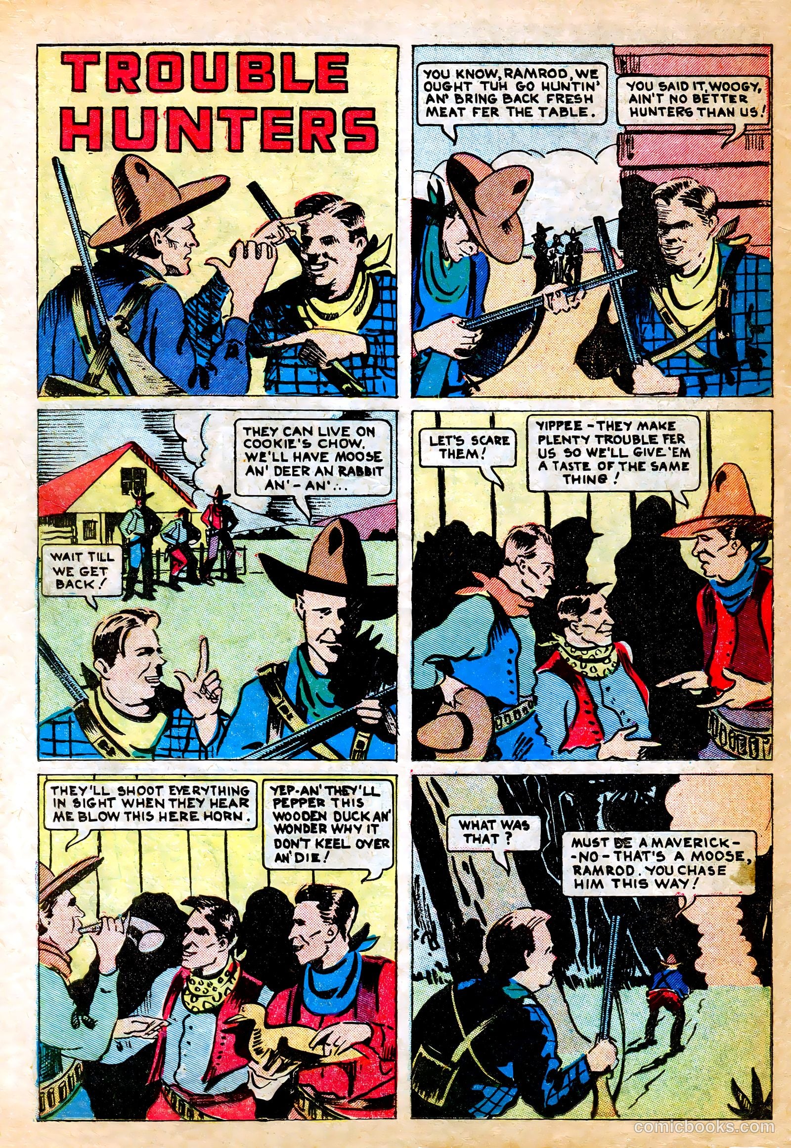 Star Ranger Funnies #15 — page 58 of 61