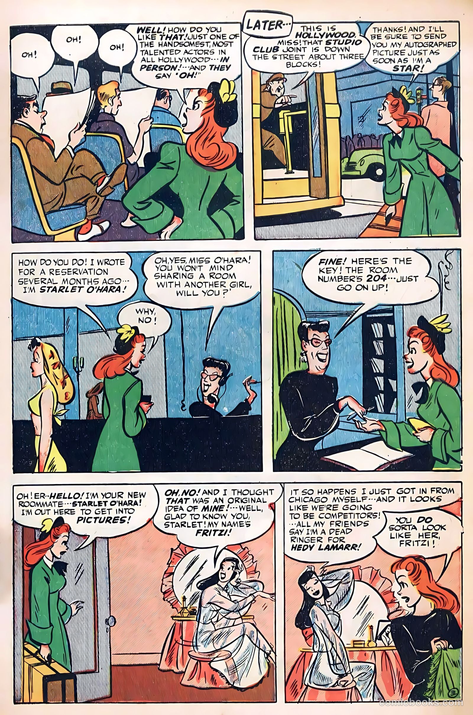 Starlet O'Hara in Hollywood #1 — page 5 of 52