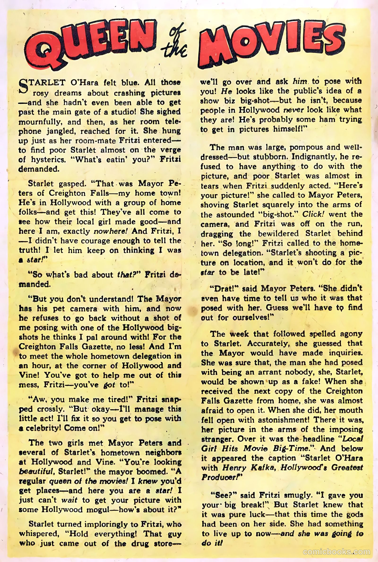 Starlet O'Hara in Hollywood #1 — page 28 of 52