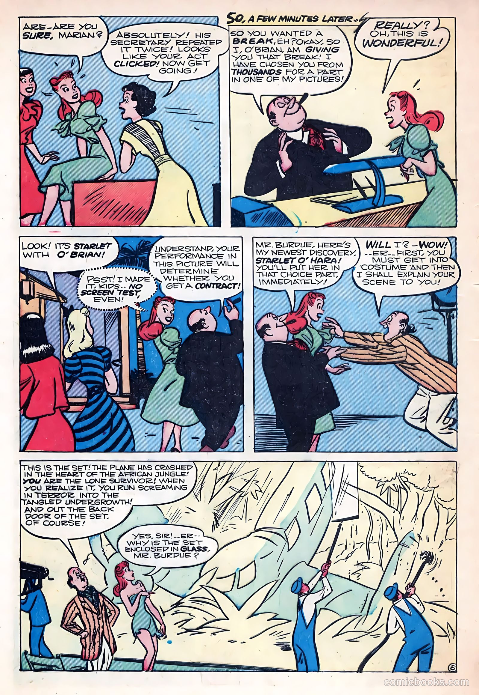 Starlet O'Hara in Hollywood #4 — page 8 of 35