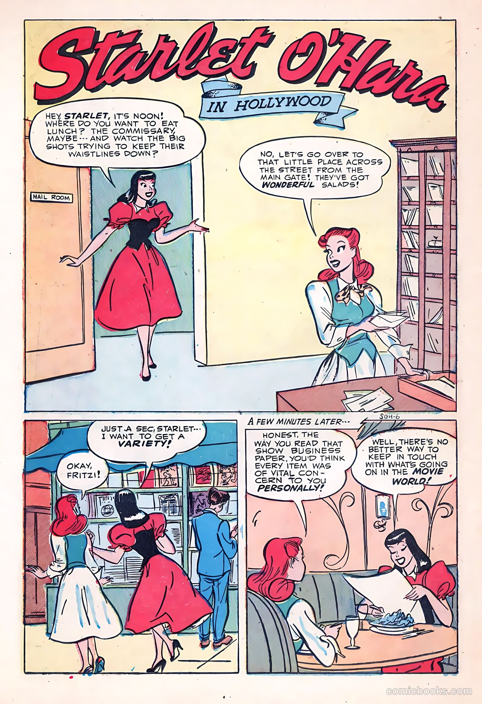 Starlet O'Hara in Hollywood #4 — page 14 of 35