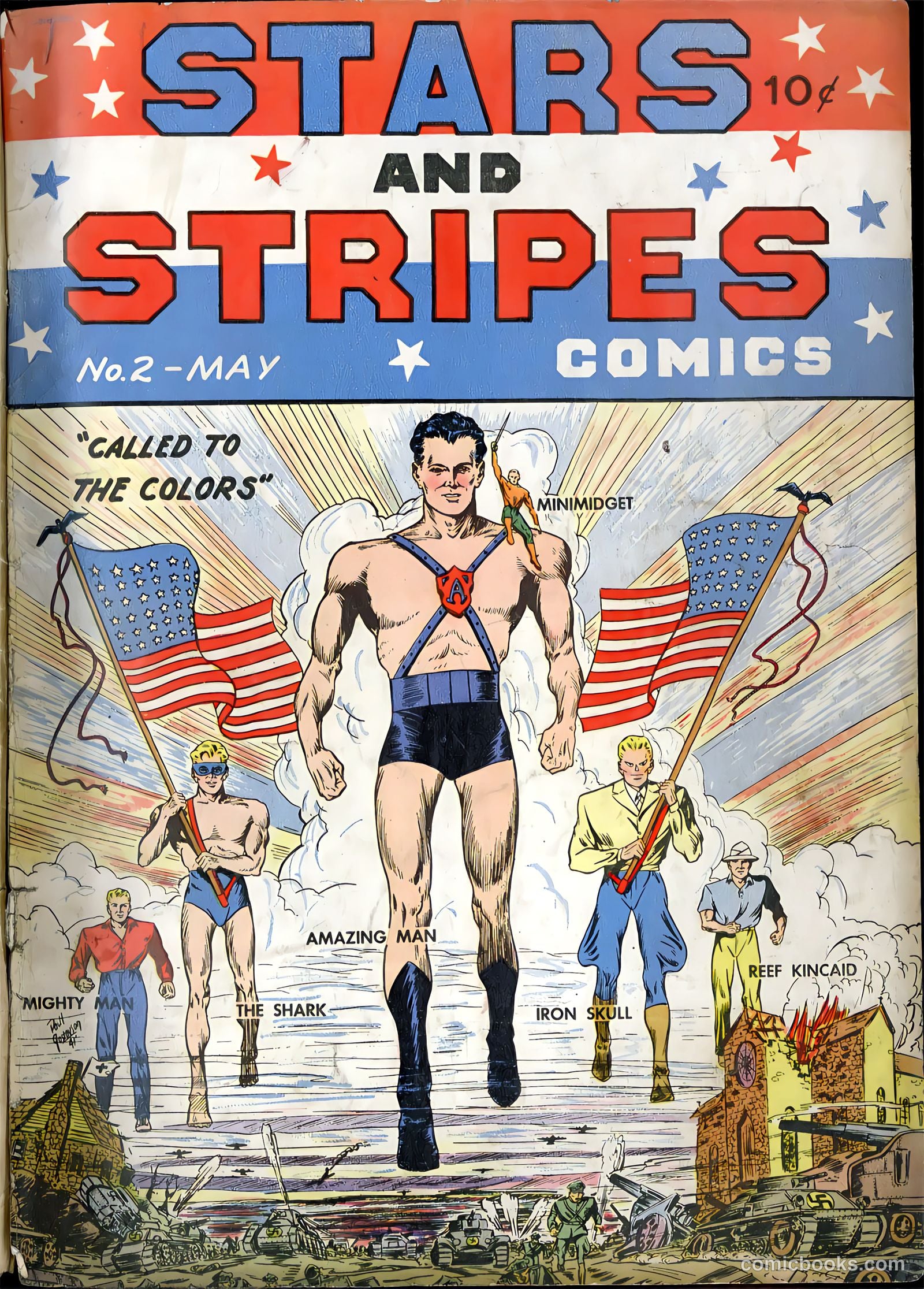 Stars and Stripes Comics #2 — page 1 of 68