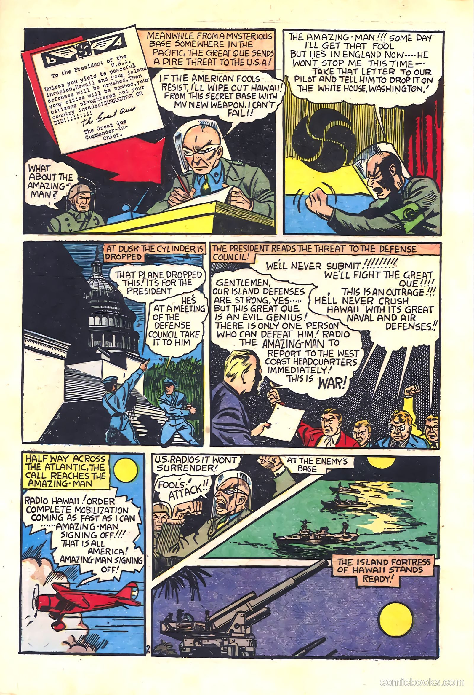 Stars and Stripes Comics #3 — page 4 of 68
