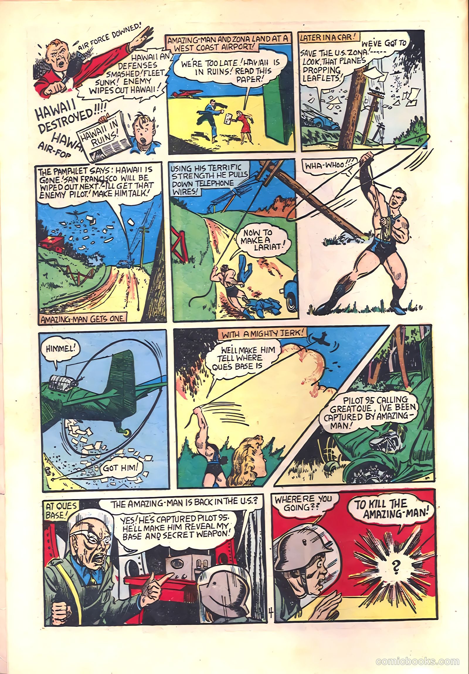 Stars and Stripes Comics #3 — page 6 of 68