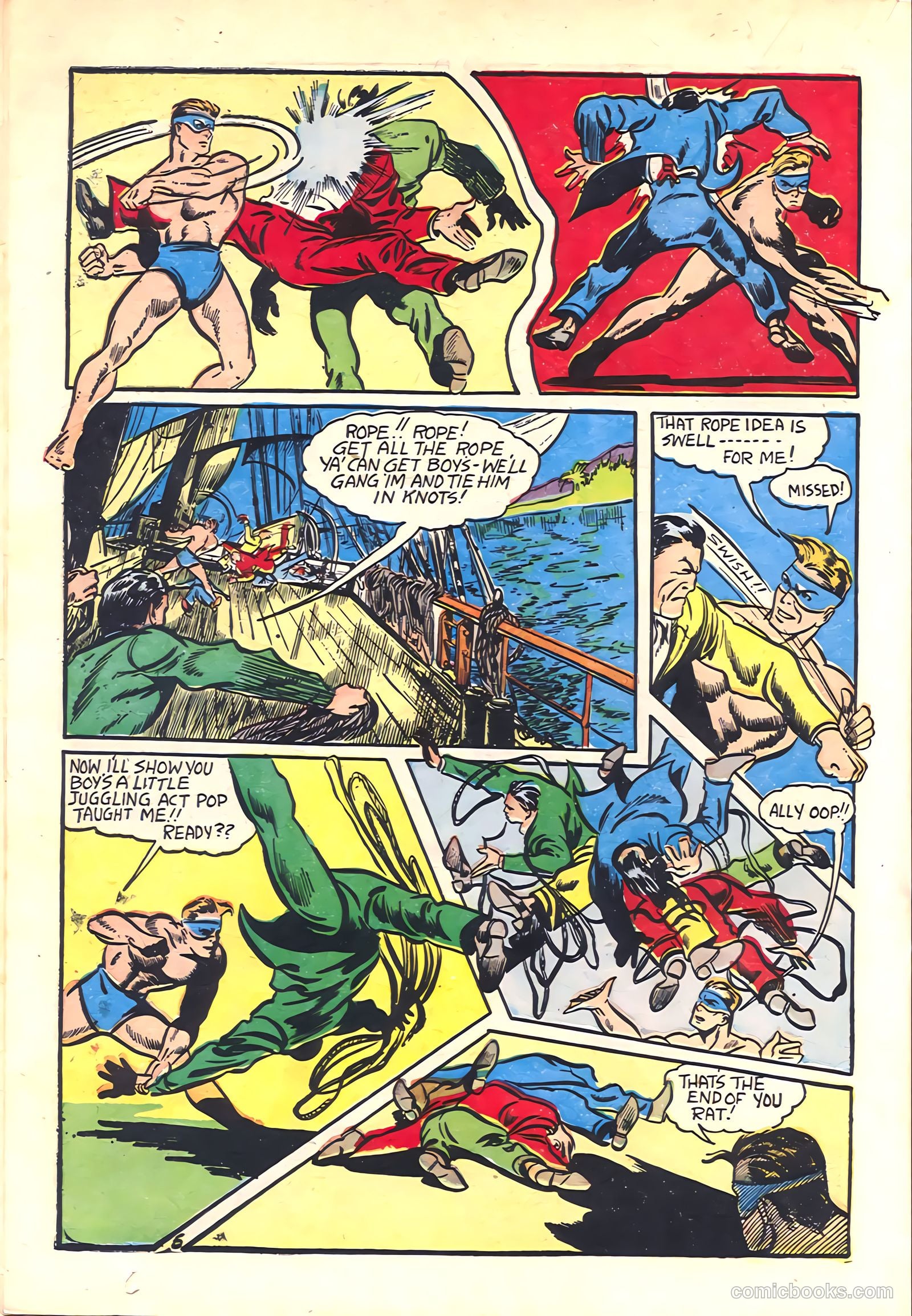 Stars and Stripes Comics #3 — page 40 of 68