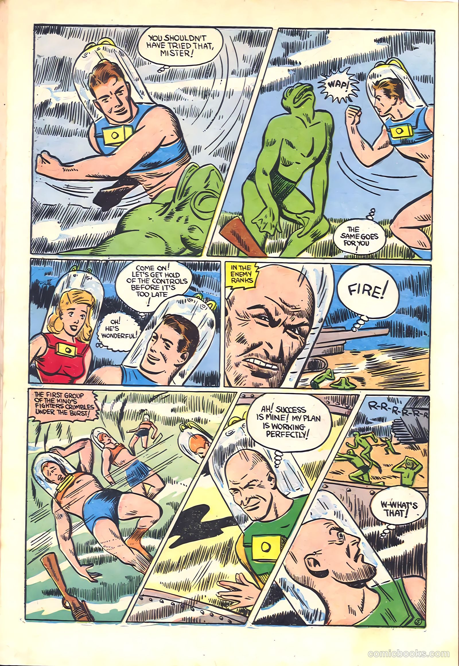 Stars and Stripes Comics #3 — page 56 of 68
