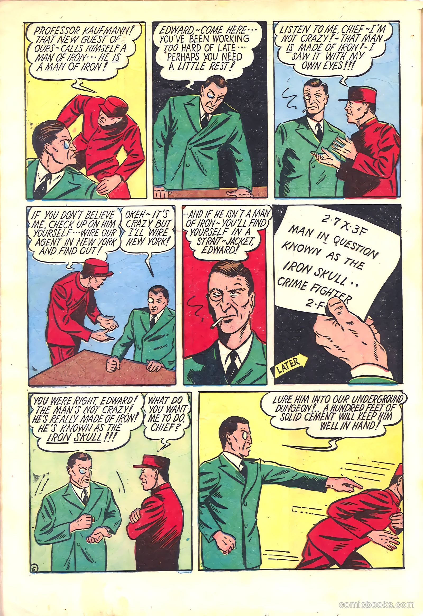 Stars and Stripes Comics #3 — page 62 of 68