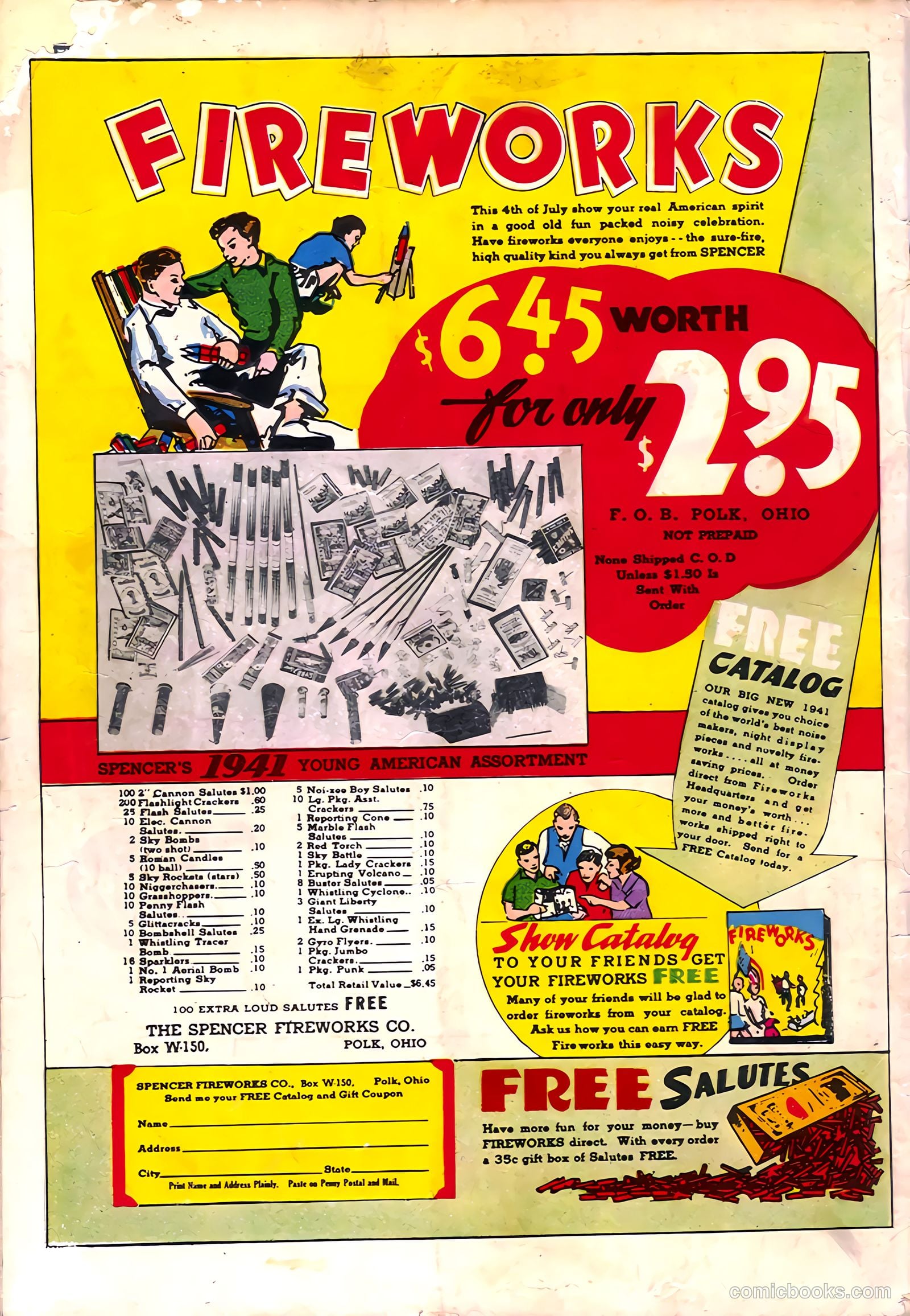 Stars and Stripes Comics #3 — page 68 of 68