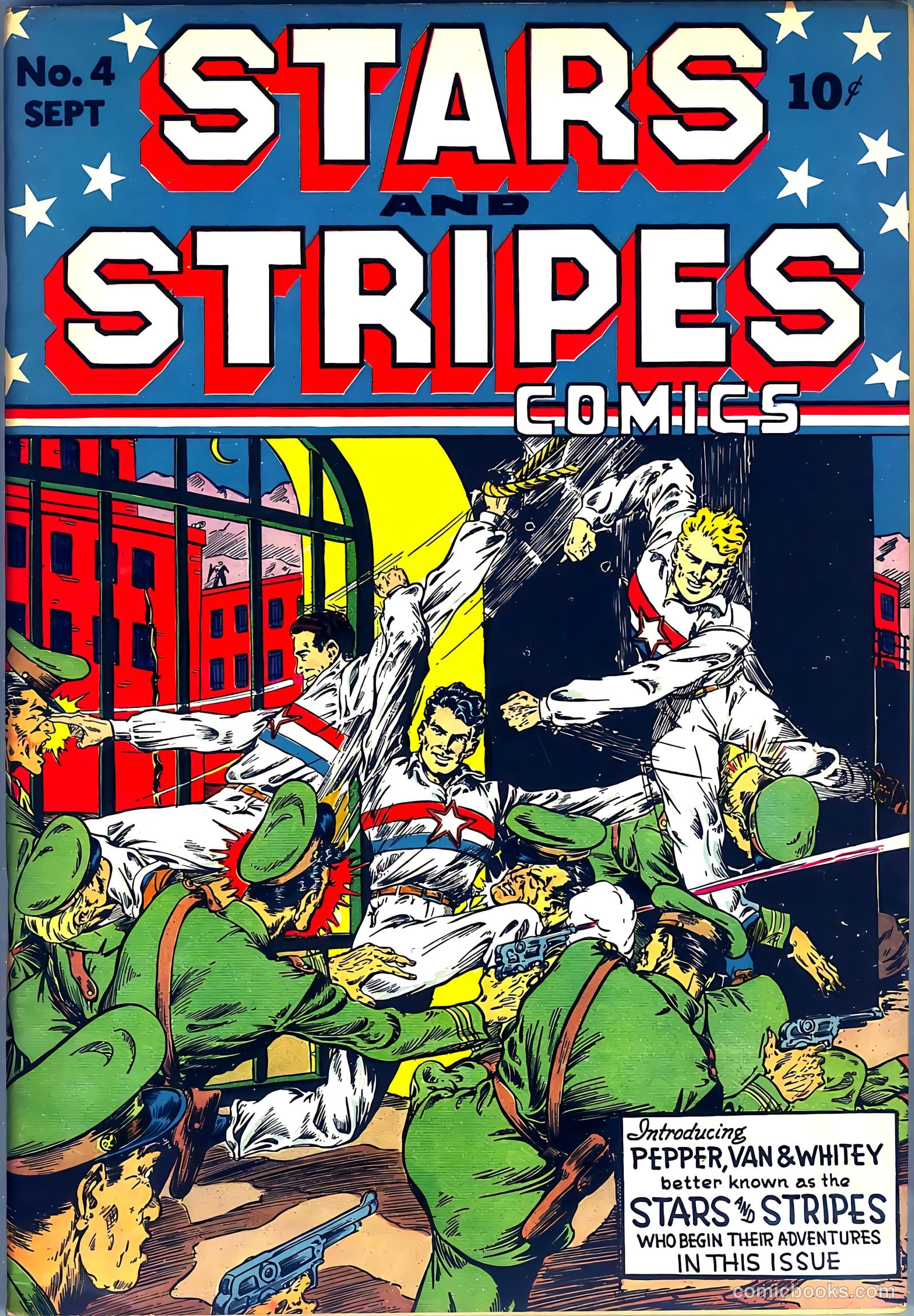 Stars and Stripes Comics #4 — page 2 of 67
