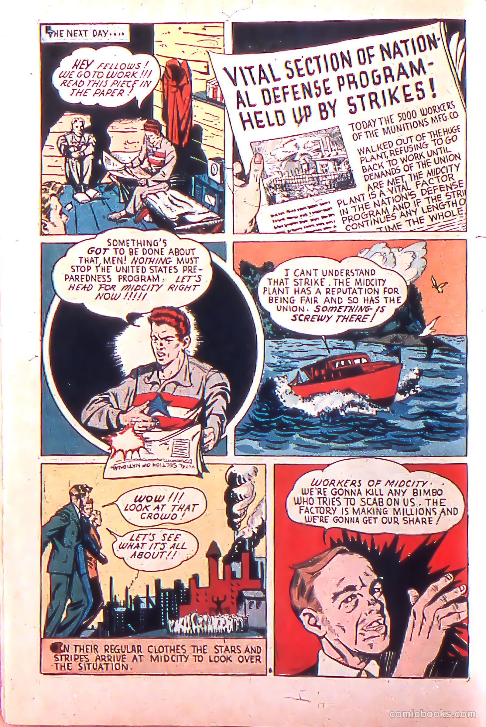 Stars and Stripes Comics #4 — page 9 of 67