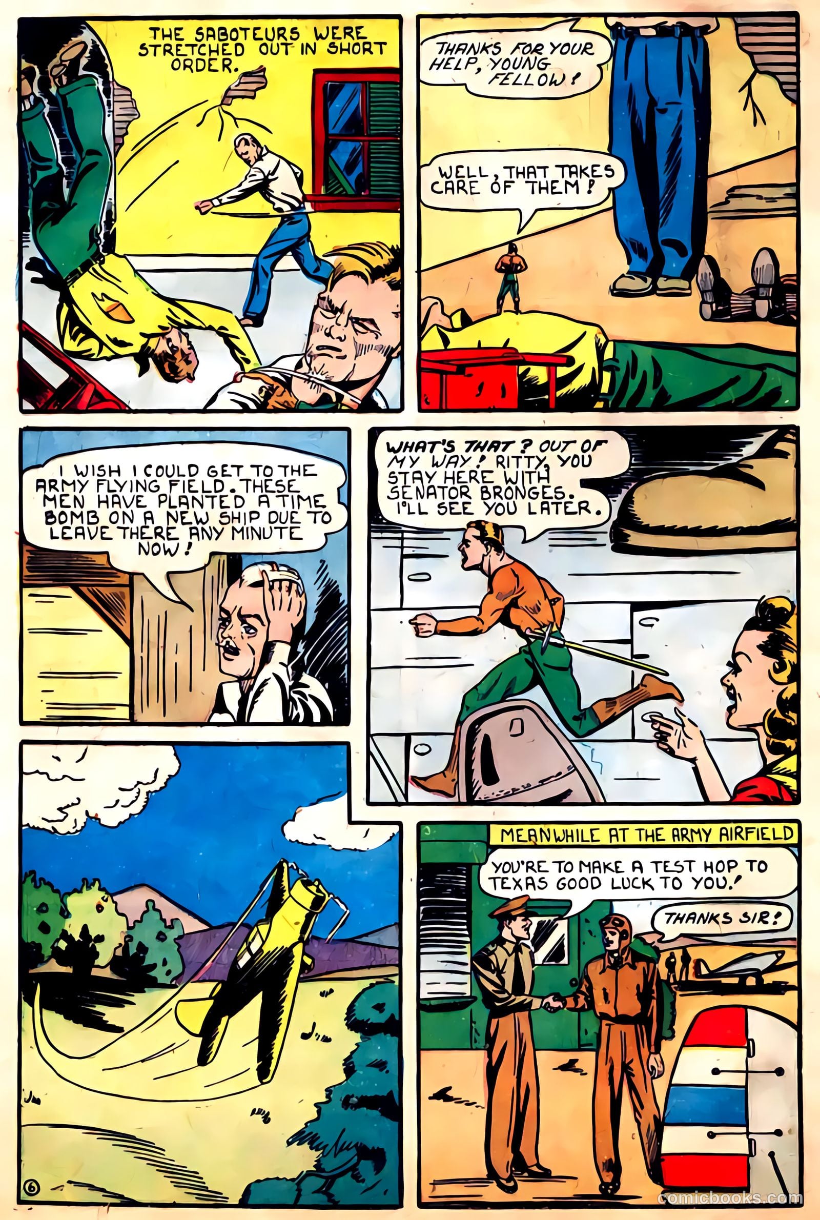 Stars and Stripes Comics #4 — page 21 of 67
