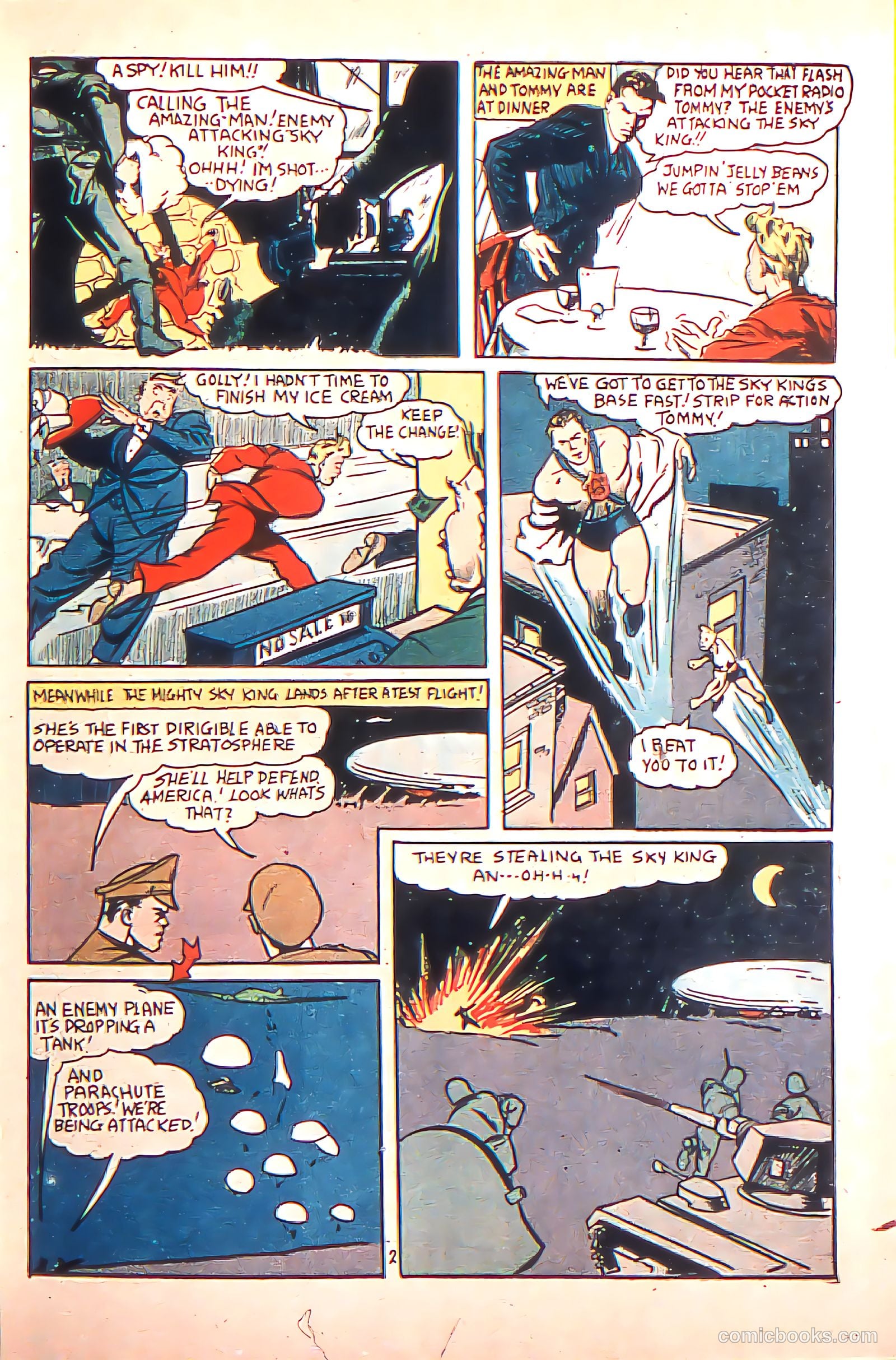 Stars and Stripes Comics #4 — page 59 of 67