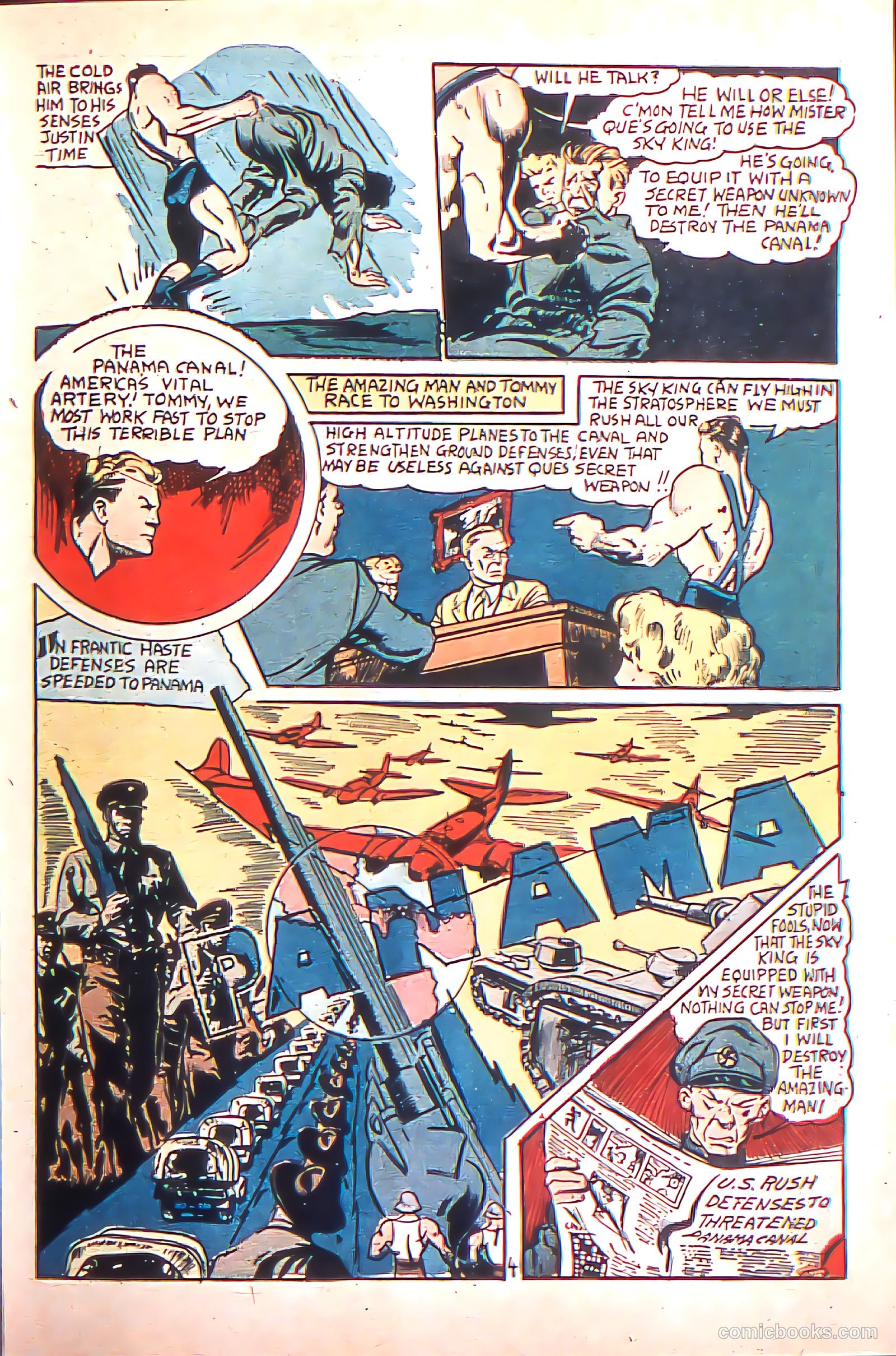 Stars and Stripes Comics #4 — page 61 of 67