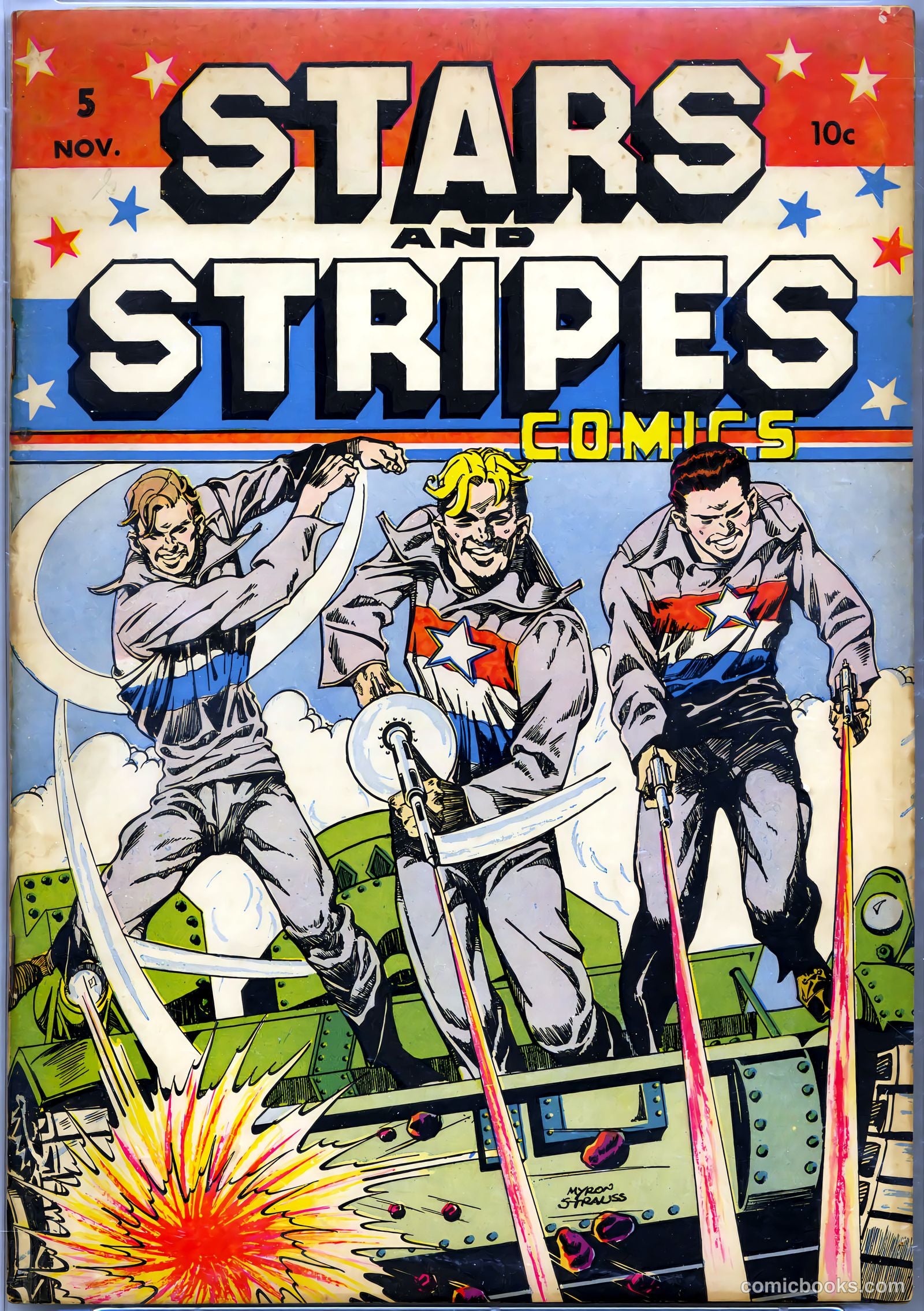 Stars and Stripes Comics #5 — page 1 of 69