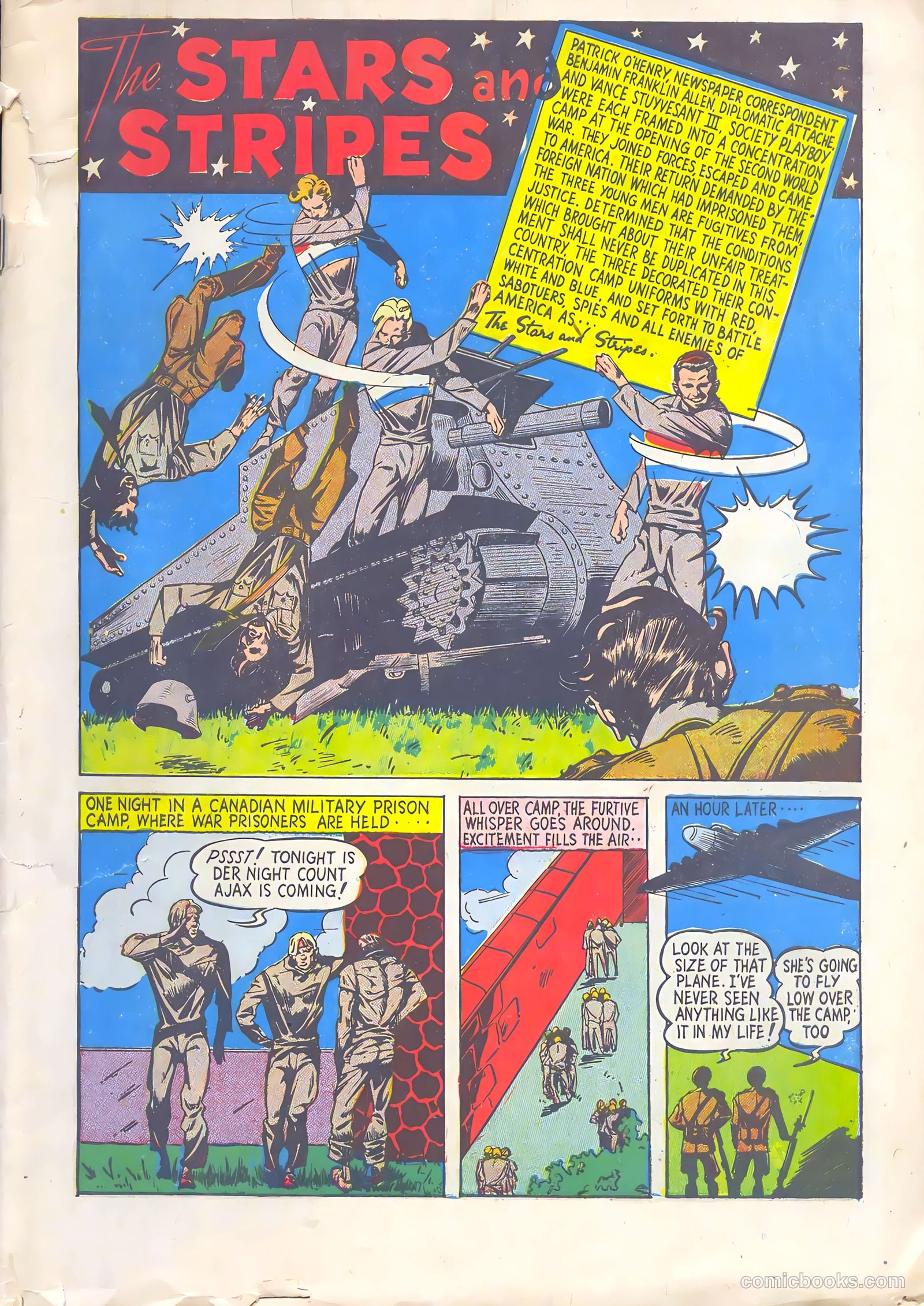 Stars and Stripes Comics #5 — page 3 of 69