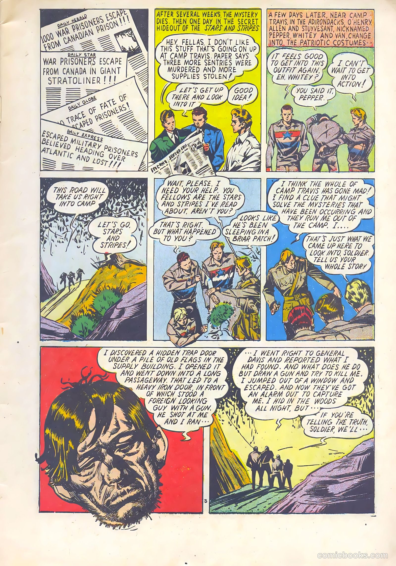 Stars and Stripes Comics #5 — page 6 of 69