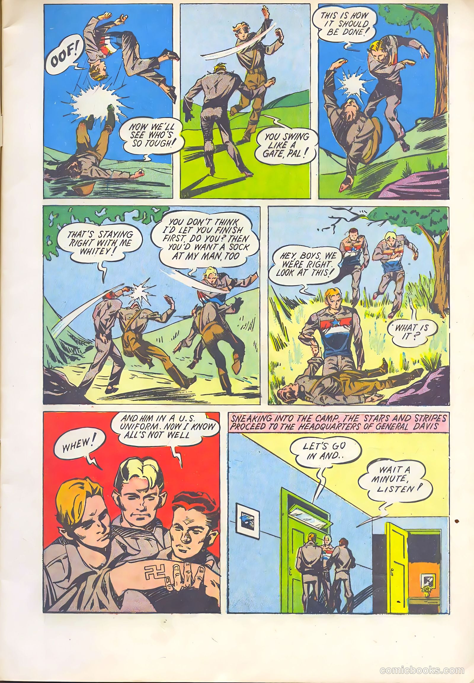 Stars and Stripes Comics #5 — page 8 of 69