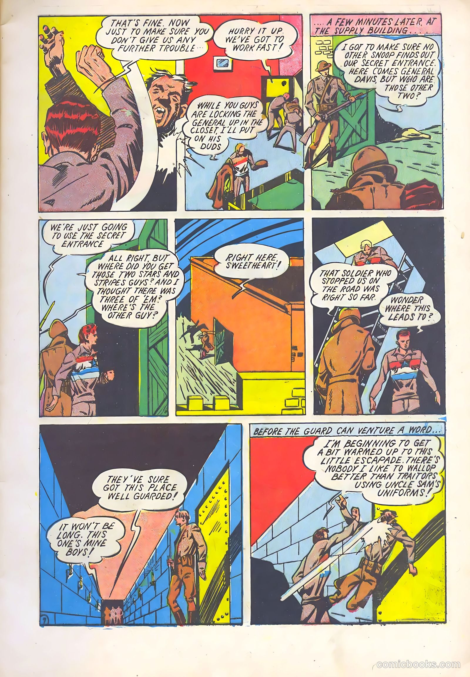 Stars and Stripes Comics #5 — page 10 of 69