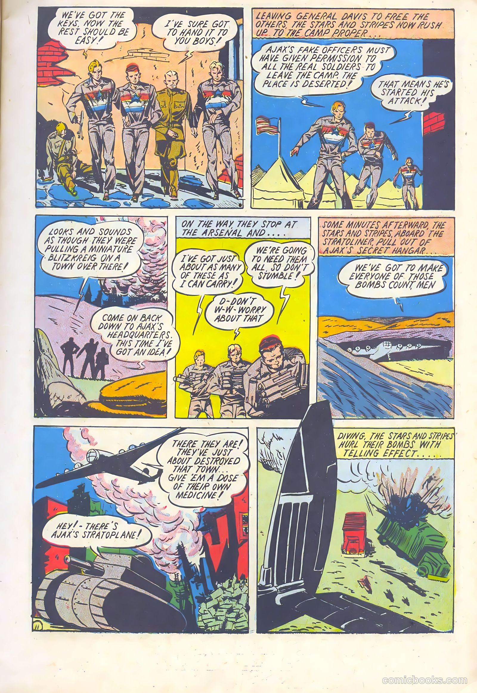 Stars and Stripes Comics #5 — page 14 of 69