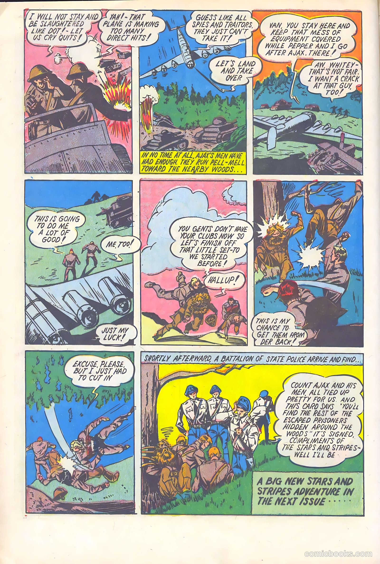 Stars and Stripes Comics #5 — page 15 of 69