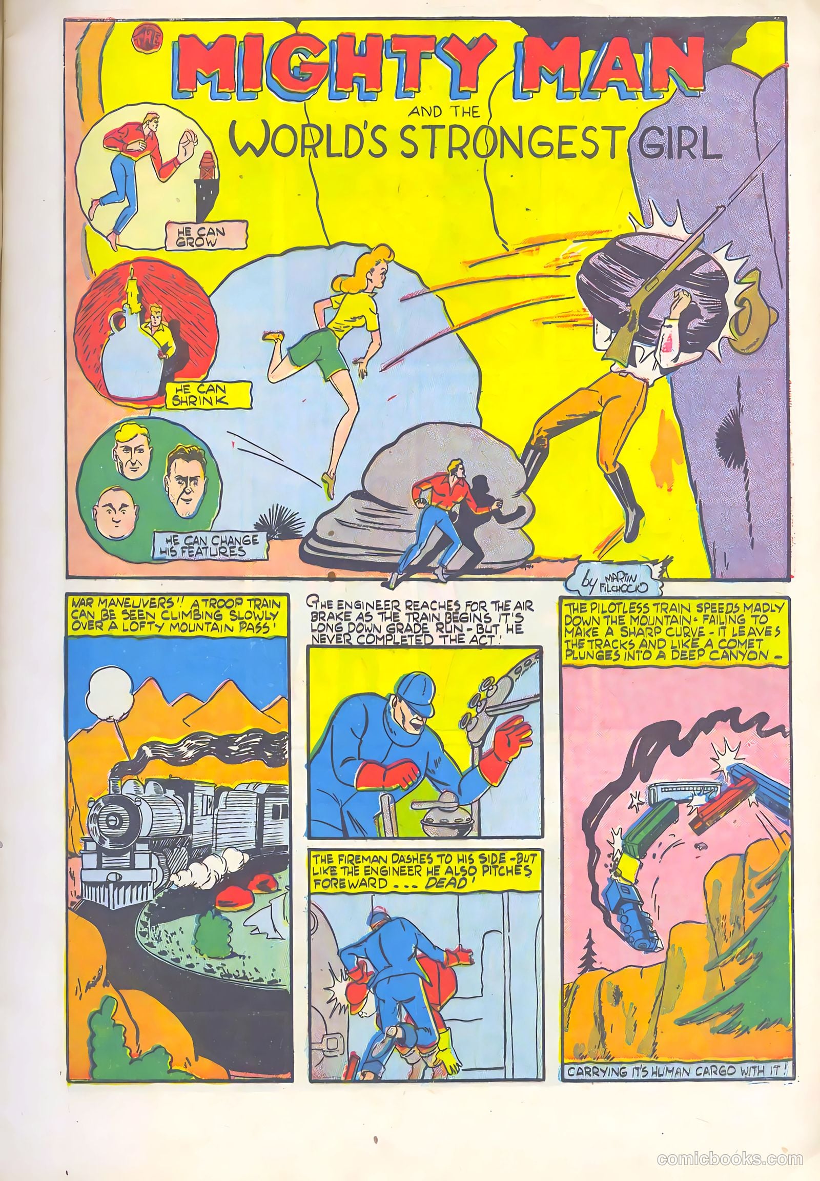 Stars and Stripes Comics #5 — page 16 of 69