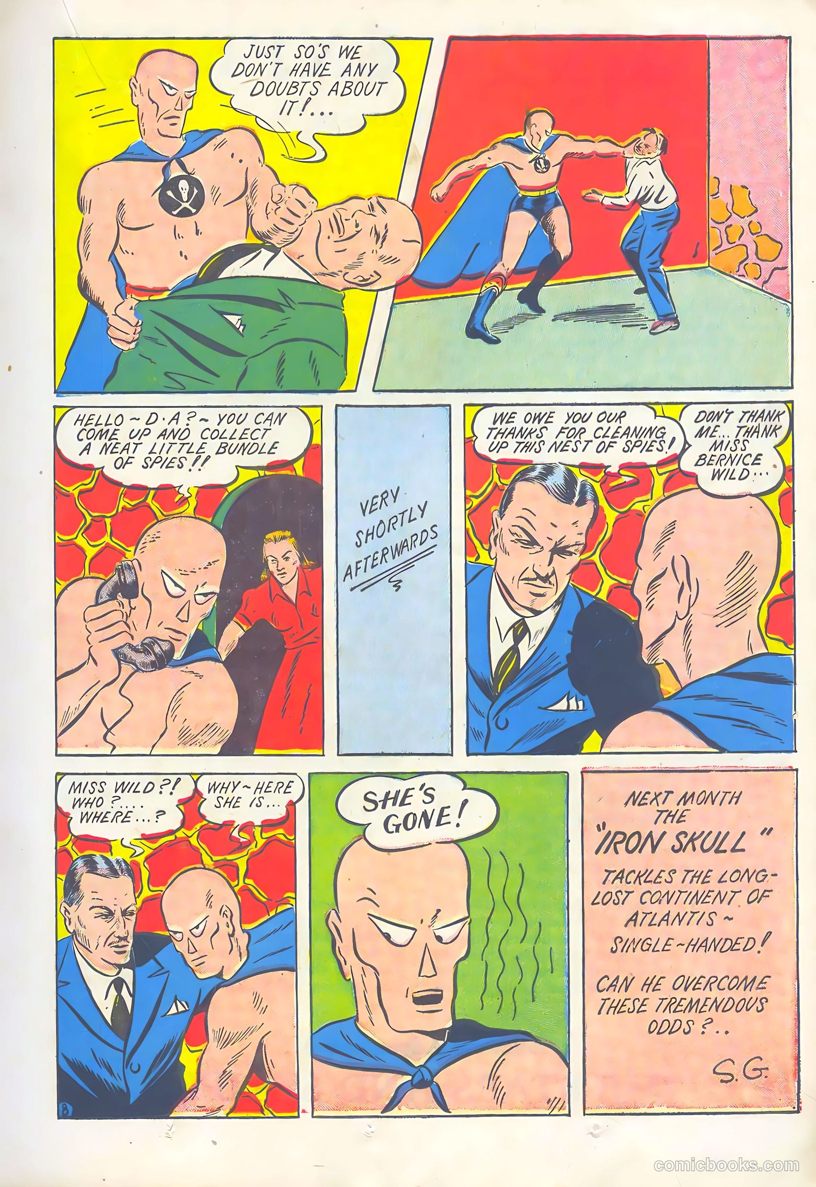 Stars and Stripes Comics #5 — page 32 of 69