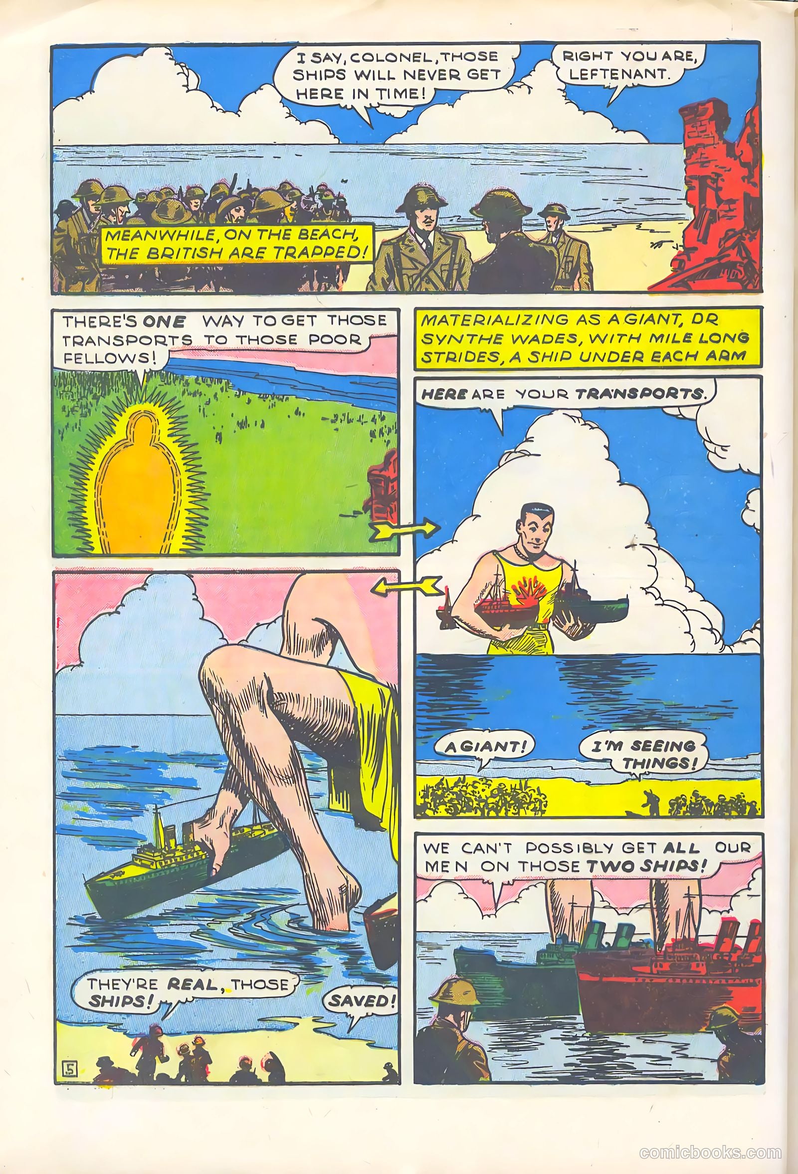 Stars and Stripes Comics #5 — page 55 of 69