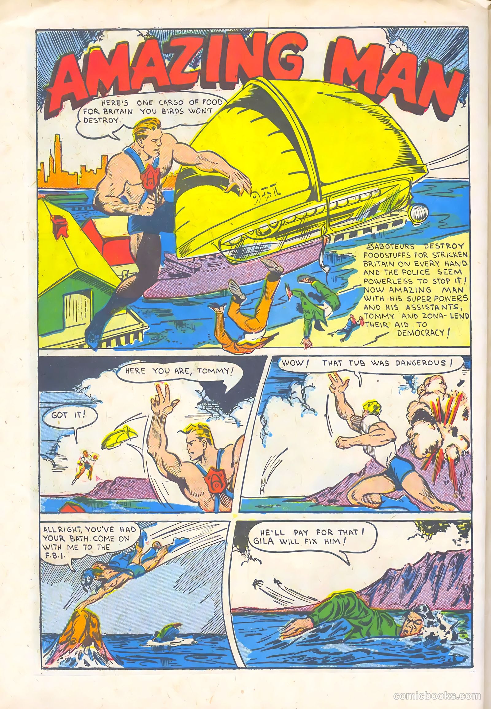 Stars and Stripes Comics #5 — page 59 of 69