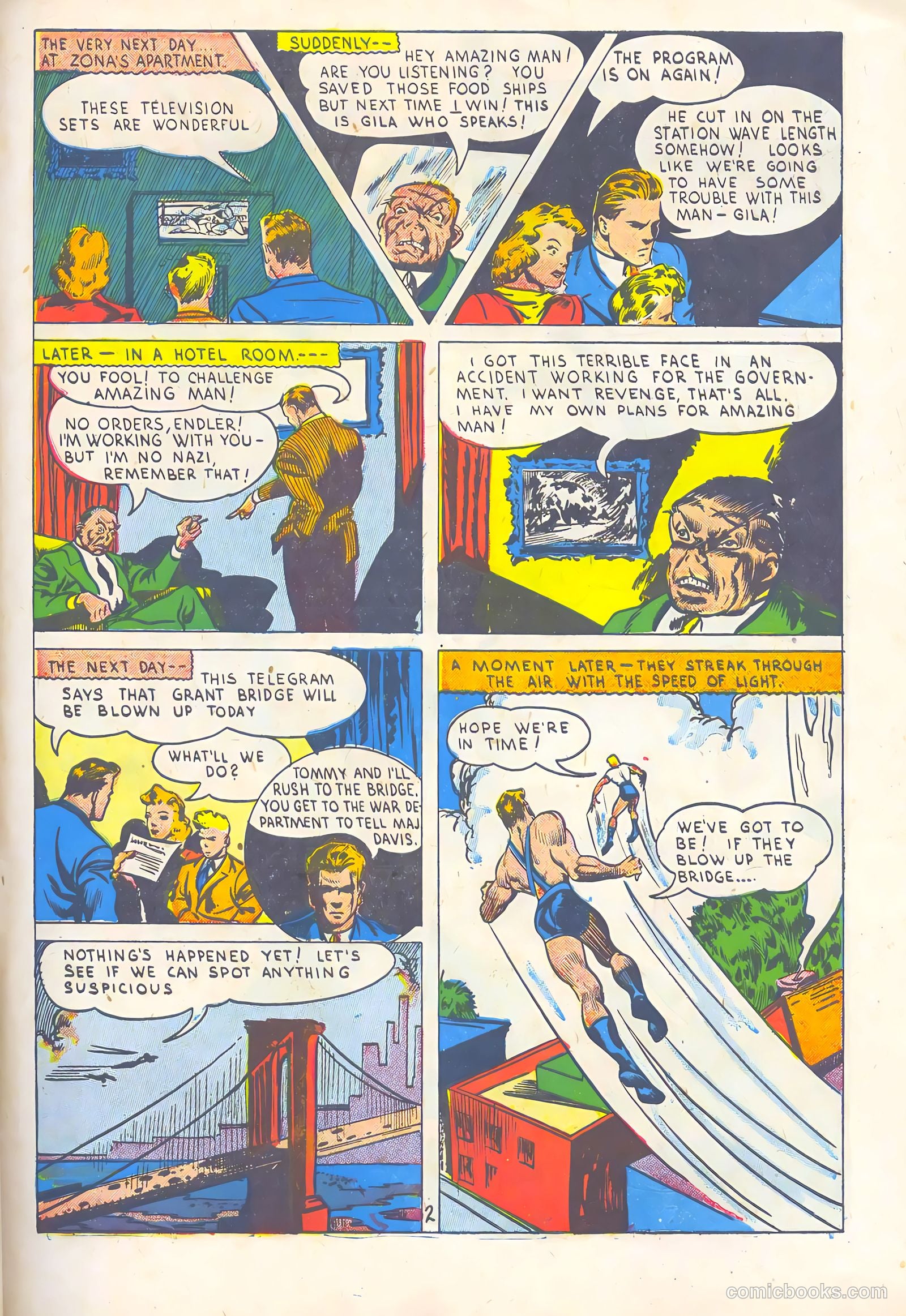 Stars and Stripes Comics #5 — page 60 of 69