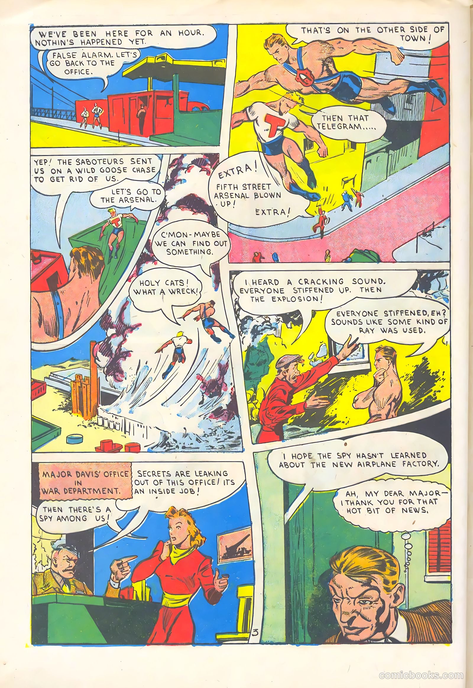 Stars and Stripes Comics #5 — page 61 of 69