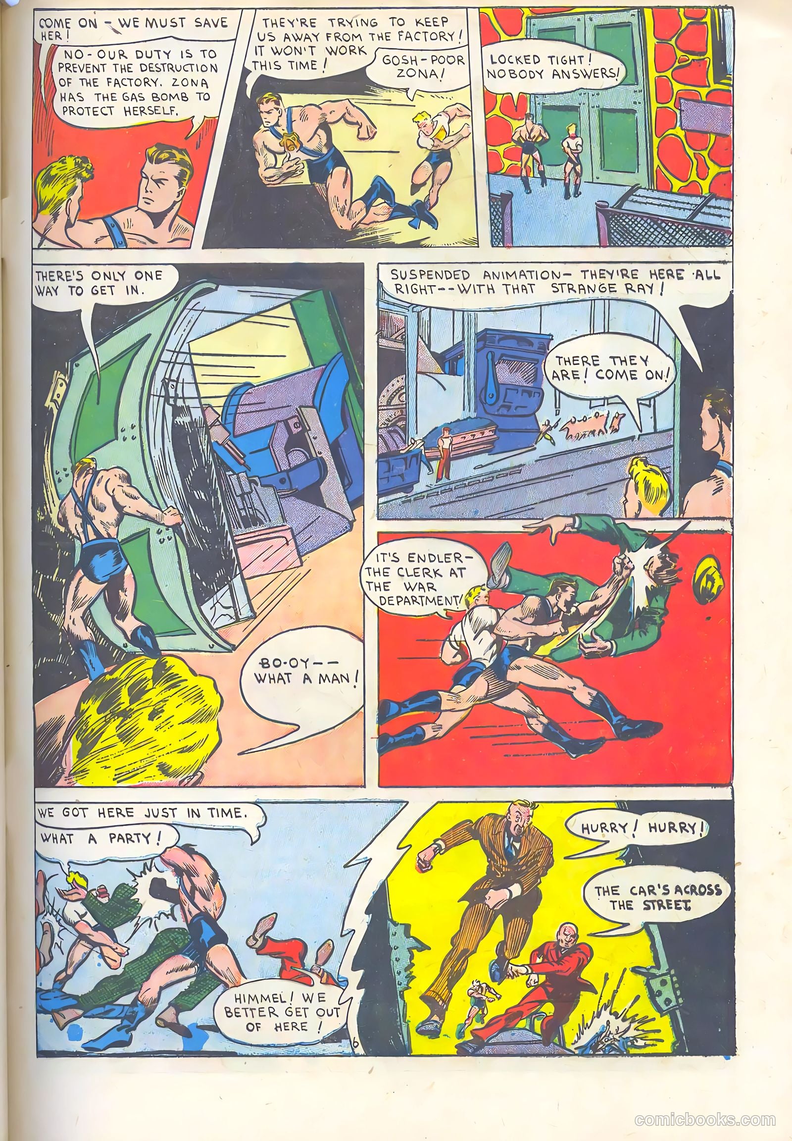 Stars and Stripes Comics #5 — page 64 of 69