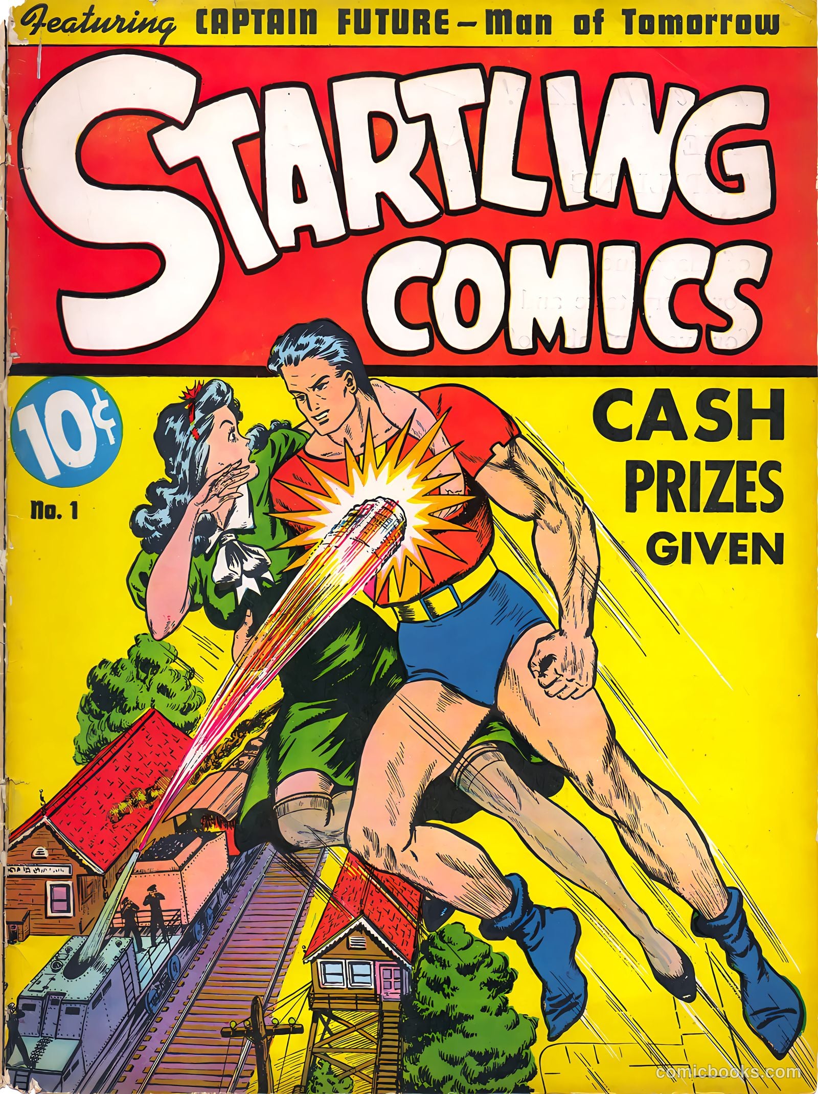 Startling Comics #1 — page 1 of 68