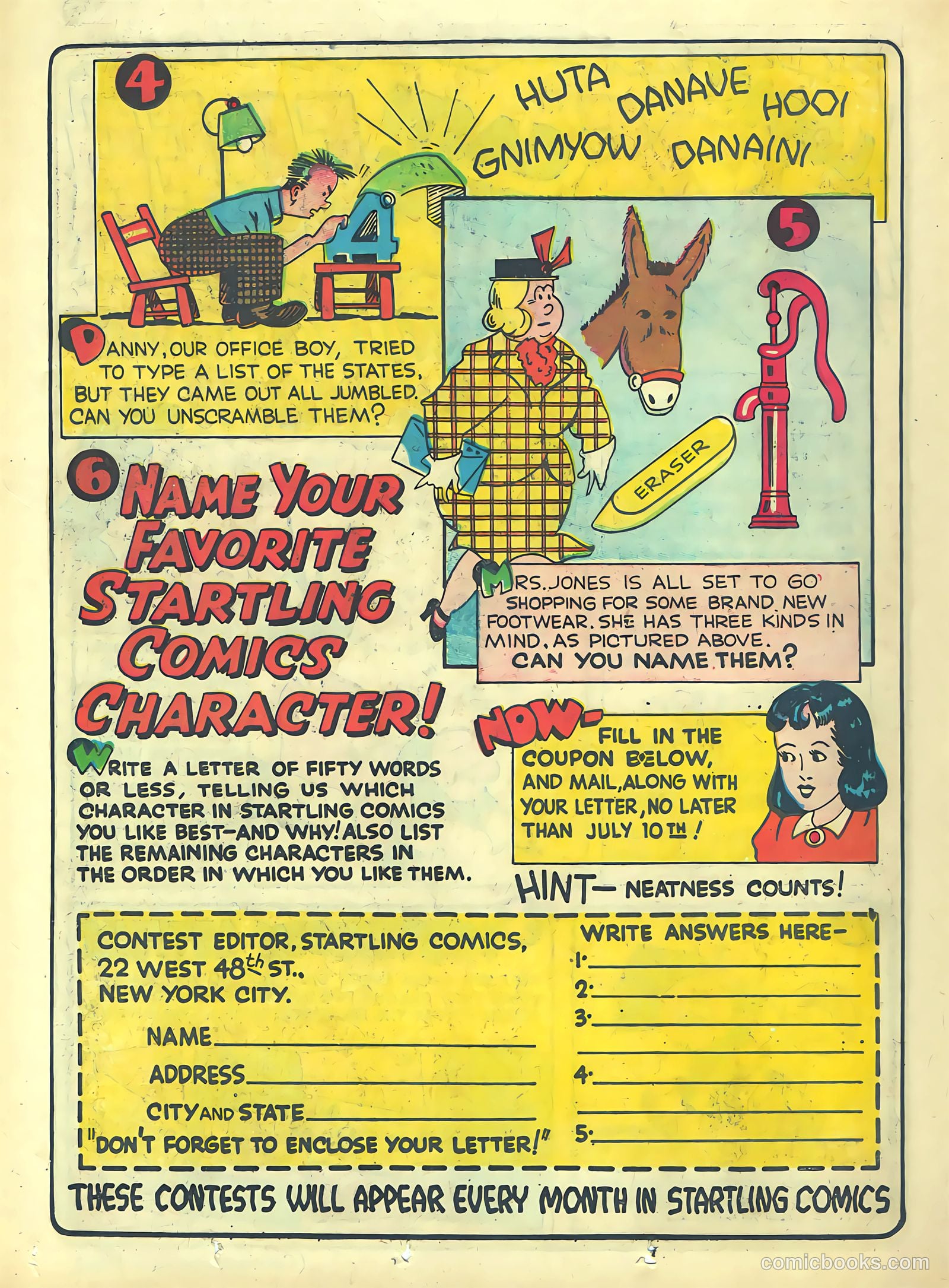 Startling Comics #1 — page 50 of 68
